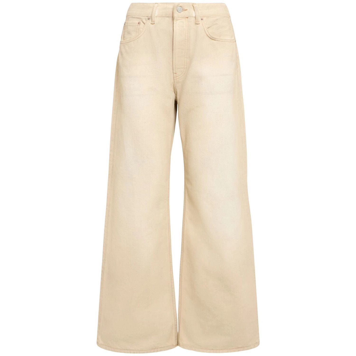 Acne Studios ACNE STUDIOS $540 Traffic Beige Wide Jeans New & Authentic ( Size 42" / US 20 - 1 Thumbnail