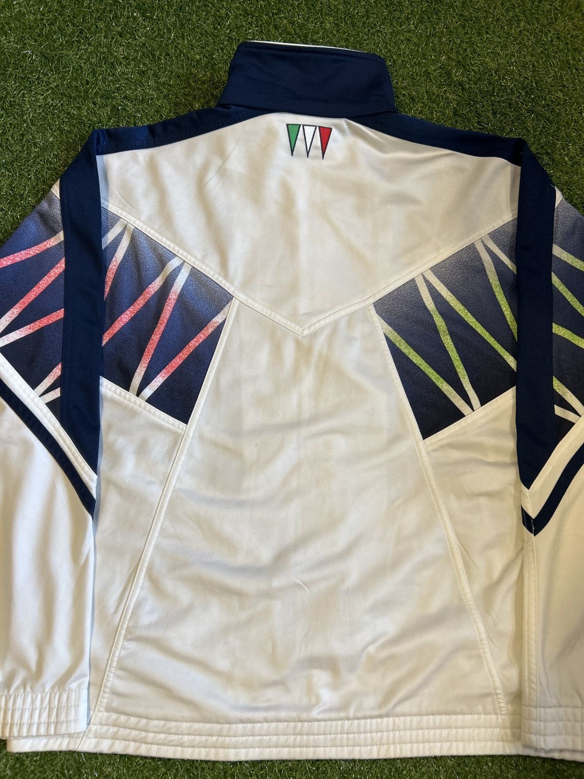 Diadora 94/95 Italy Pre-Match Jacket Size US XL / EU 56 / 4 - 2 Thumbnail