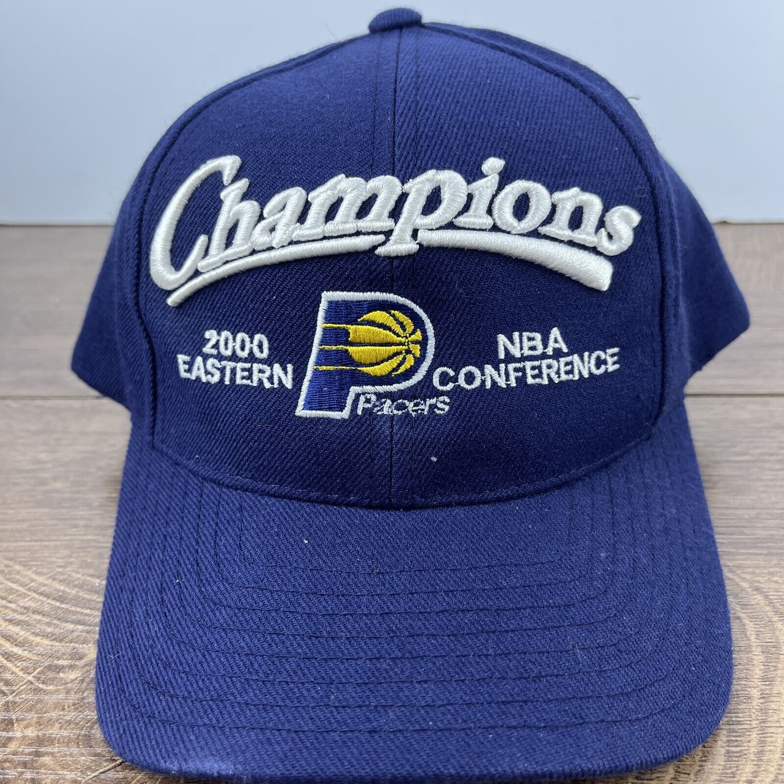Other Indiana Pacers Snapback Hat 2000 Eastern Champions Adjustabl Size ONE SIZE - 13 Thumbnail