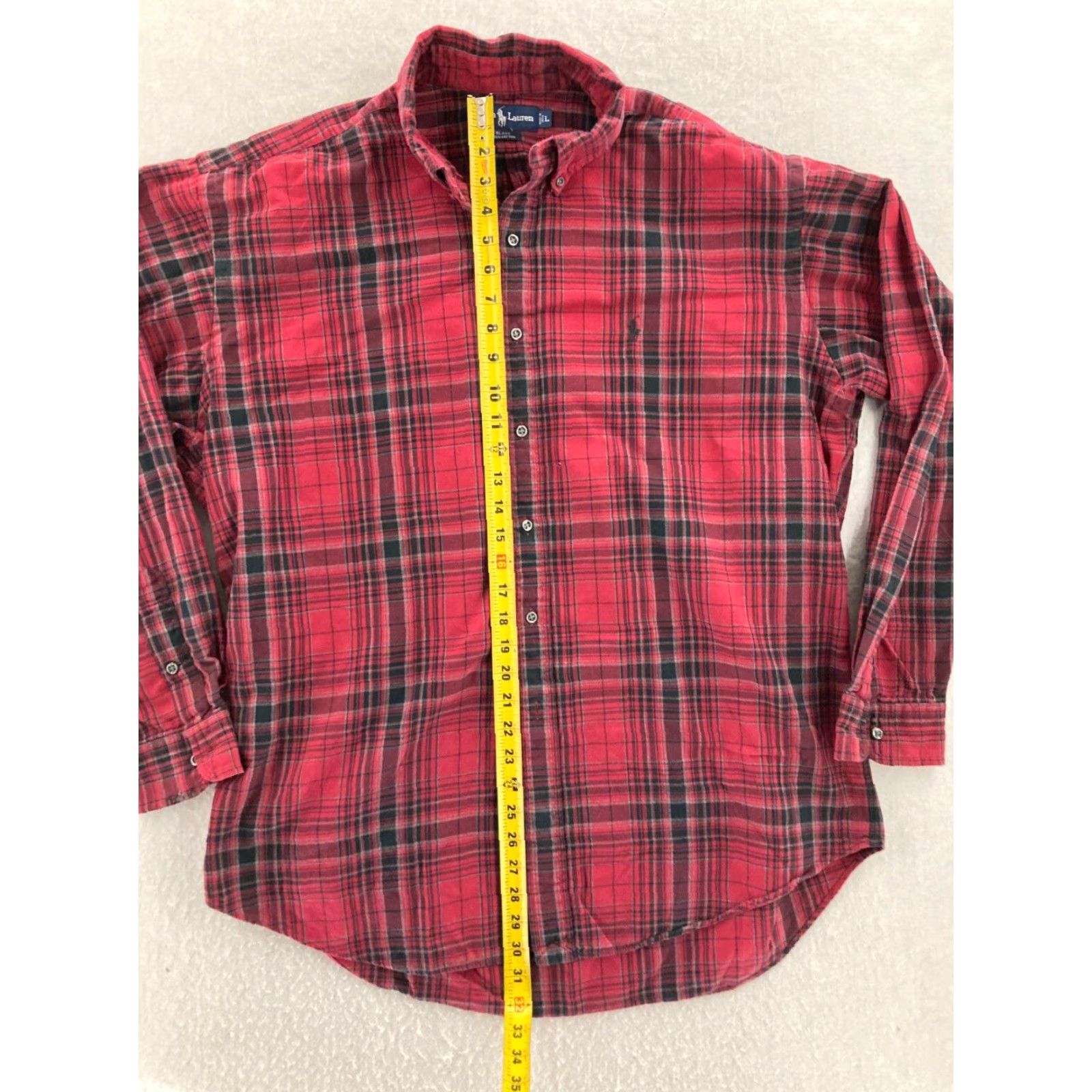 Ralph Lauren Ralph Lauren Shirt Mens Large Long Sleeve Button-Up Plaid Multicolor Logo Button-Up, Collar, Regular Fit, Men's Apparel Size US L / EU 52-54 / 3 - 4 Thumbnail