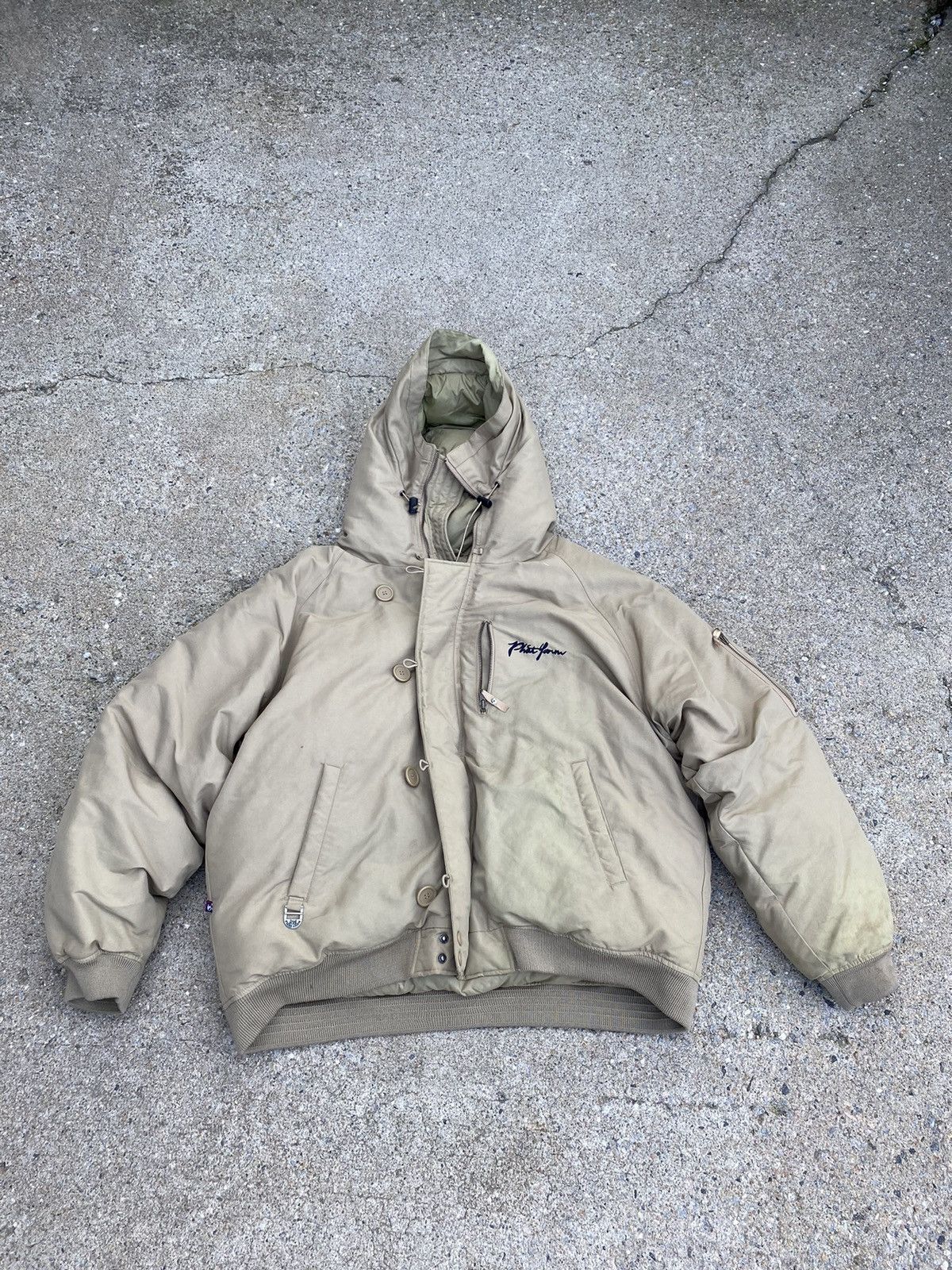 Vintage Vintage Phat Farm Puffer hooded jacket Y2K | Grailed