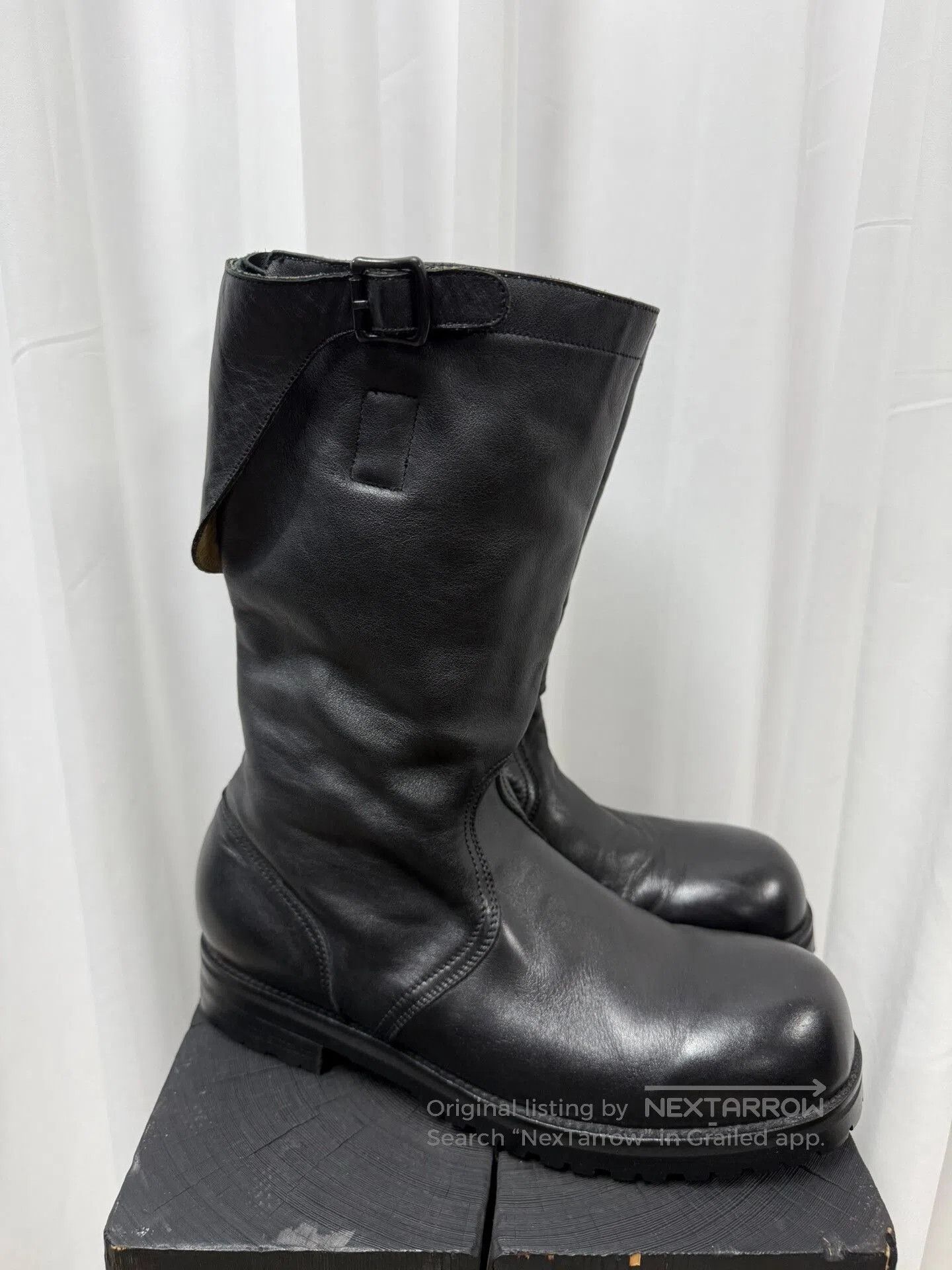 Number (N)ine Number (N)ine 06AW NOIR Riding Boots. Size US 9 / EU 42 - 3 Thumbnail