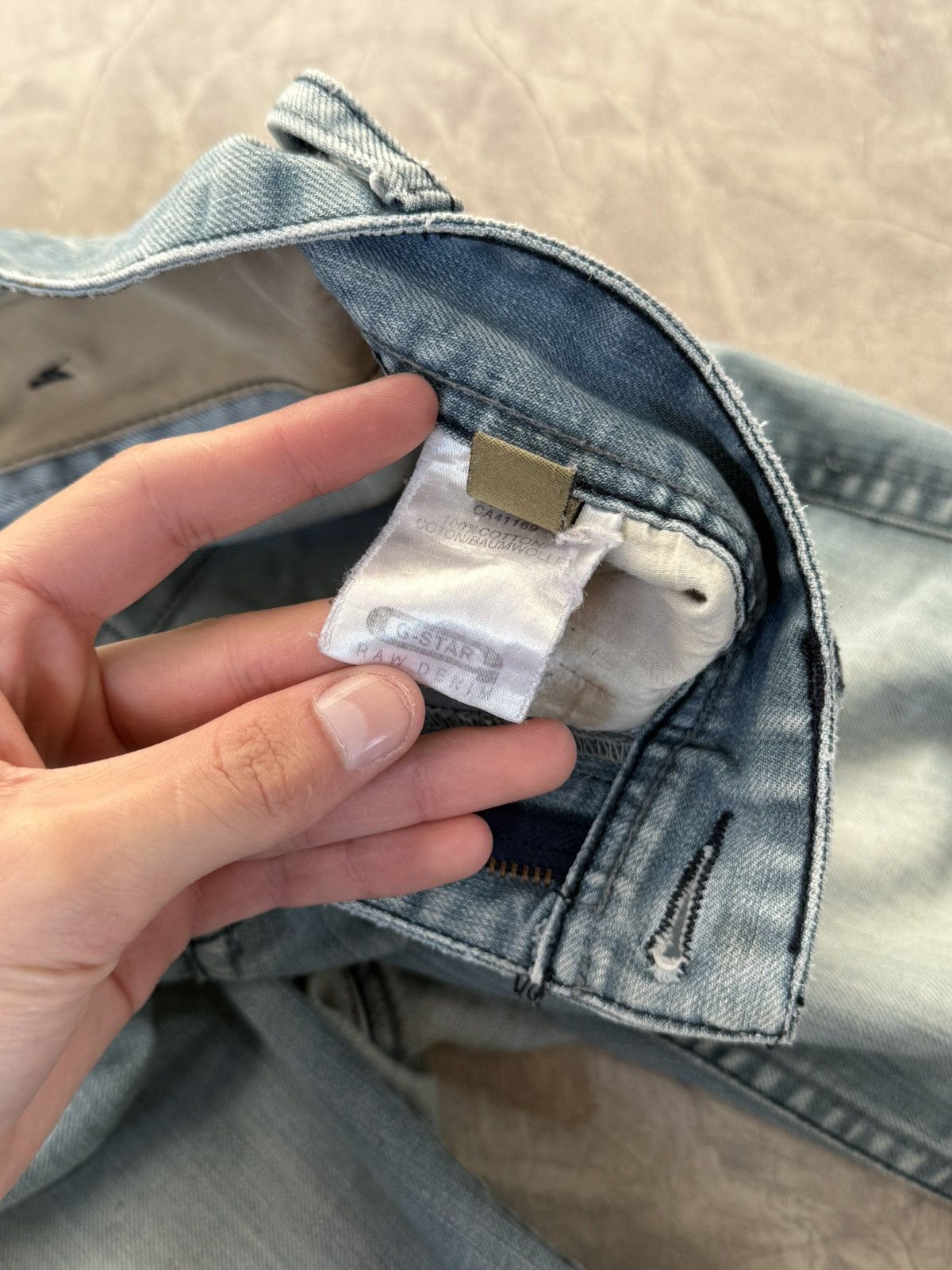 G-Star Vintage Distressed G Star Jeans Size US 32 / EU 48 - 8 Thumbnail