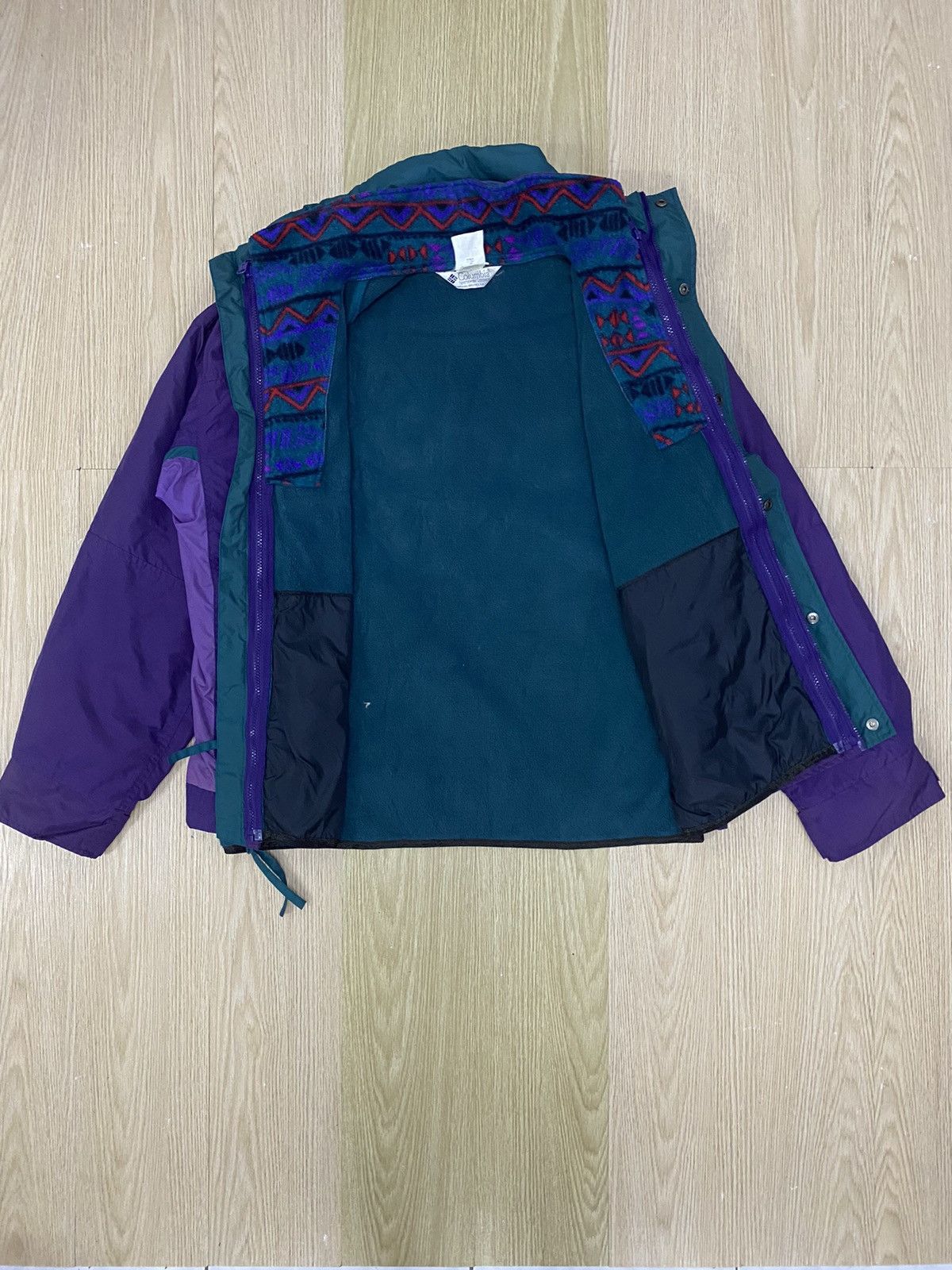 Columbia × Vintage Vintage Columbia sporswear + fleece inner bagaboo jacket Size US M / EU 48-50 / 2 - 4 Thumbnail