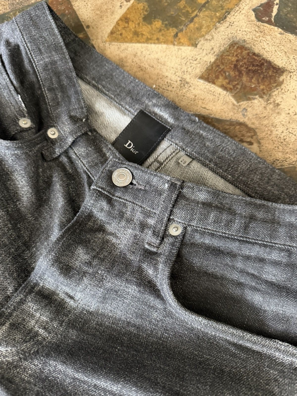 Dior Dior Homme SS08 “Radioactive” Denim Size US 29 - 5 Thumbnail