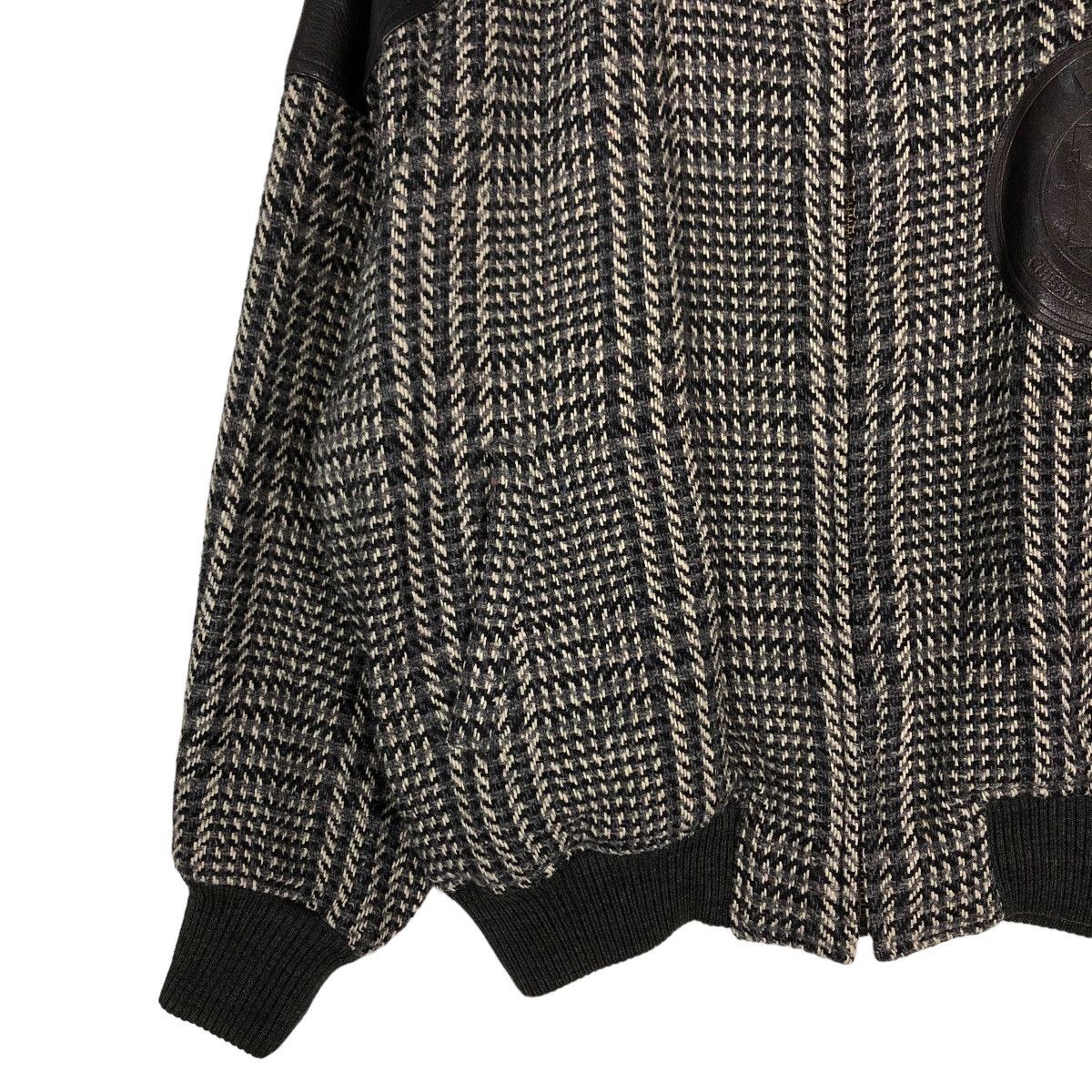 Issey Miyake 🔥VINTAGE 80’s WOOL HERRINGBONE BOMBER JACKET ISSEY MIYAKE Size US M / EU 48-50 / 2 - 8 Thumbnail