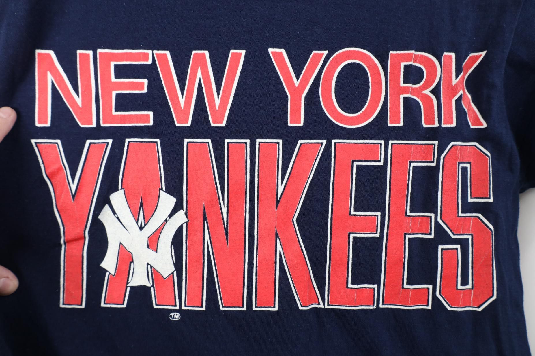 Vintage Deadstock Vintage 80s 90s New York Yankees Baseball T-Shirt Size US M / EU 48-50 / 2 - 4 Thumbnail