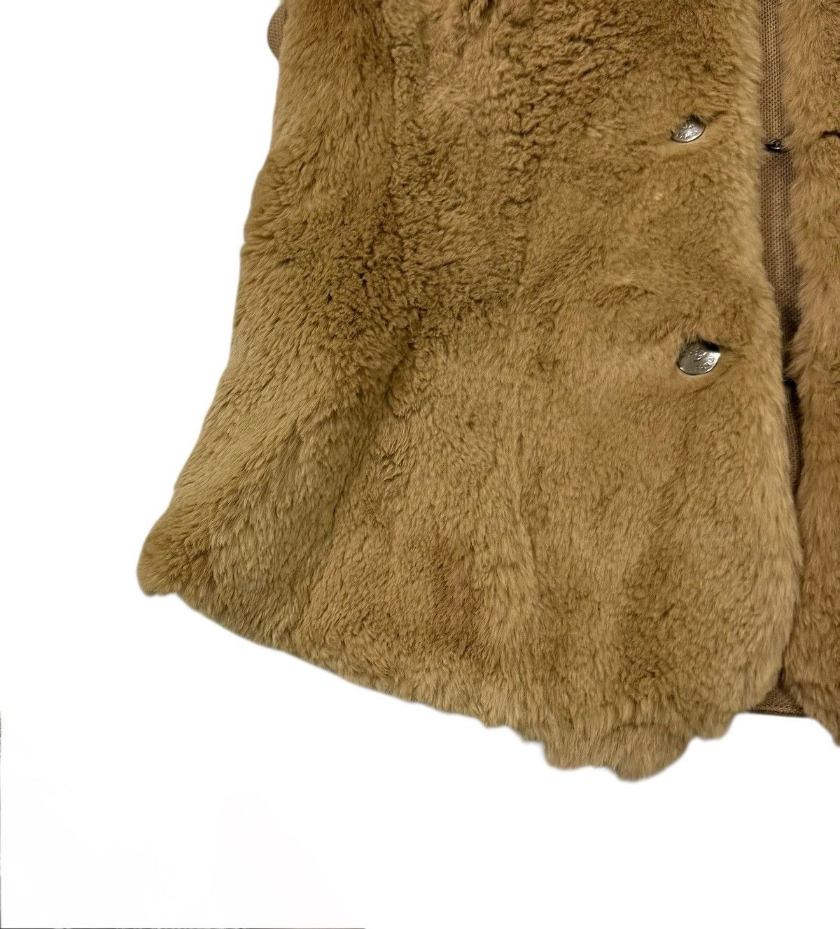 Chanel ‼️RUNWAY‼️Vintage 1997 Chanel Boutique Lapin Rabbit Fur Vest Size M / US 6-8 / IT 42-44 - 4 Thumbnail