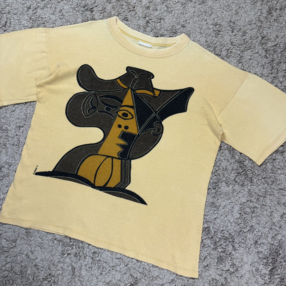 Vintage Vintage Art Pablo Picasso T-shirt Size US L / EU 52-54 / 3 - 4 Thumbnail