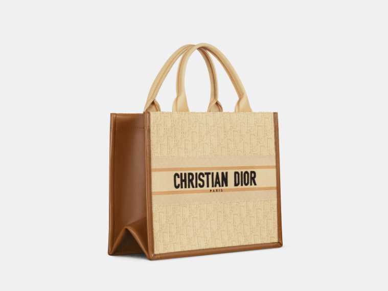 Dior o1w1db10526 M1324C Size:OS / Medium Tote Bag in Beige/Camel Size ONE SIZE - 2 Thumbnail