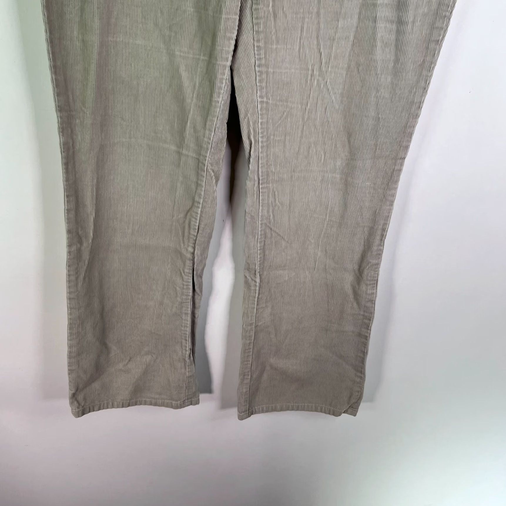 Banana Republic VINTAGE Banana Republic Jeans Corduroy 5-Pocket Low Rise Beige Women's 12 34x33 90s Retro Size 34" / US 12 / IT 48 - 4 Thumbnail