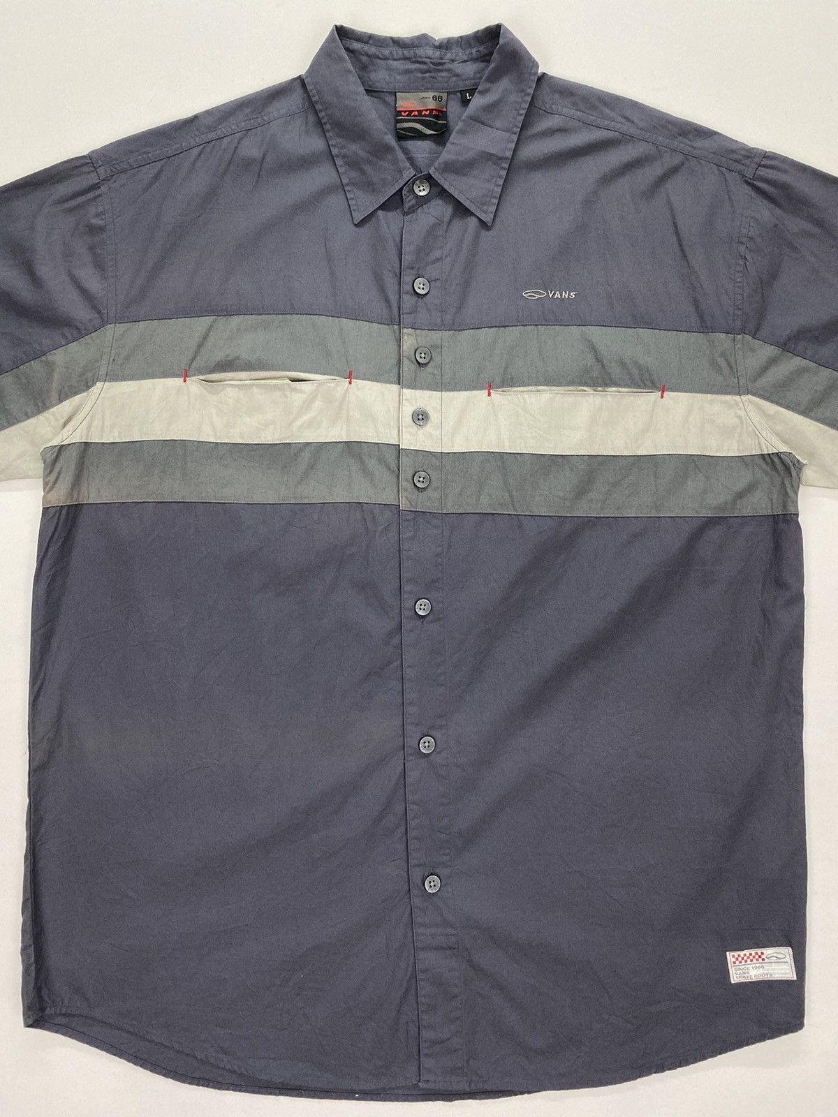 Vans Vans Skate Roots Faded Button Up Shirt Size US L / EU 52-54 / 3 - 3 Thumbnail