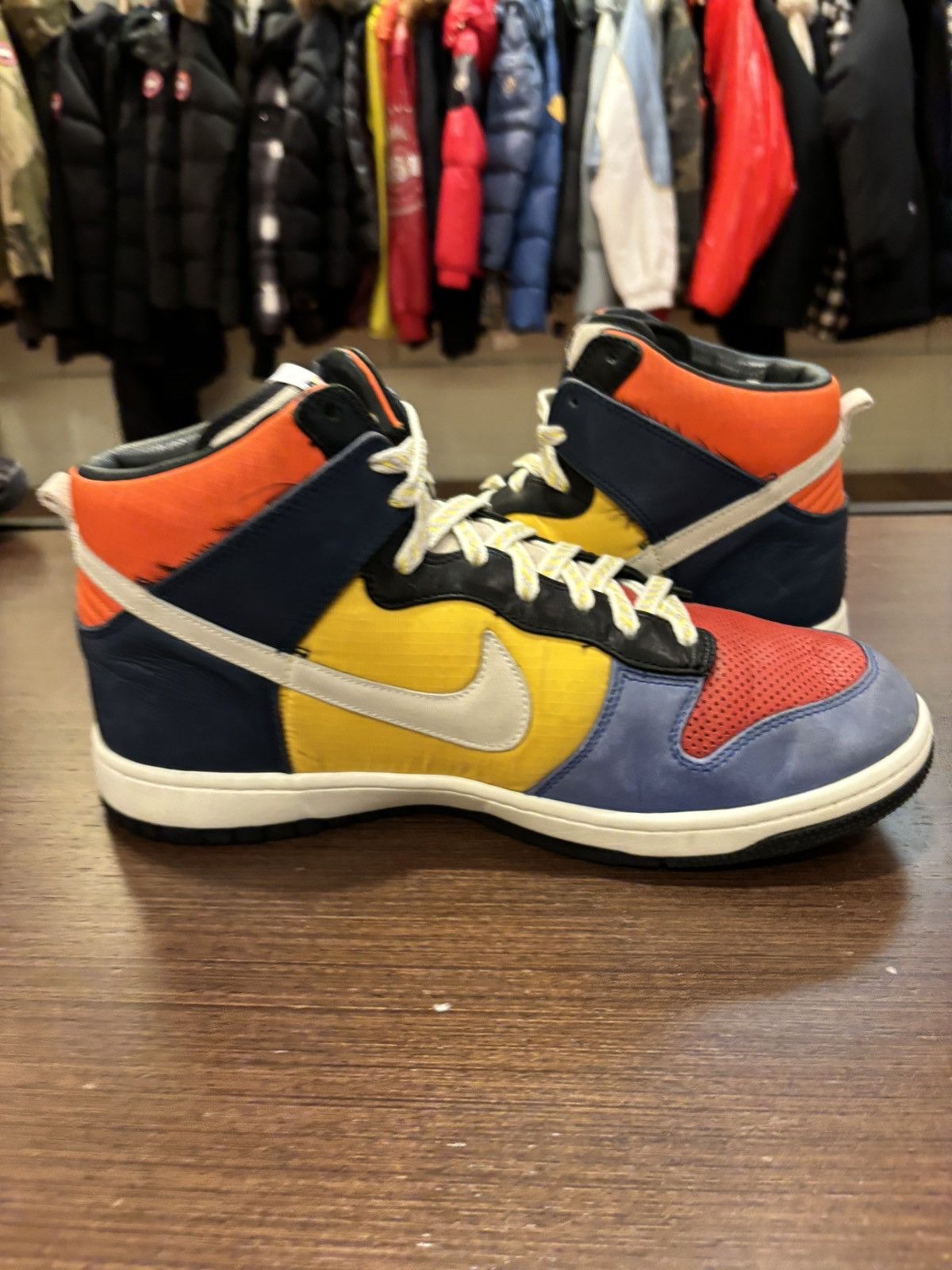 Nike × Supreme Nike x Supreme Dunk High ‘Be True to Your School’ Size US 13 / EU 46 - 4 Thumbnail