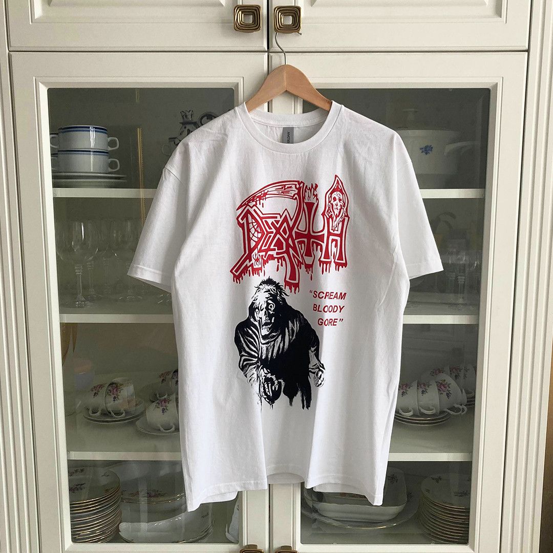 Band Tees T-shirt Death - Scream Bloody Gore - death metal band Size US L / EU 52-54 / 3 - 1 Thumbnail