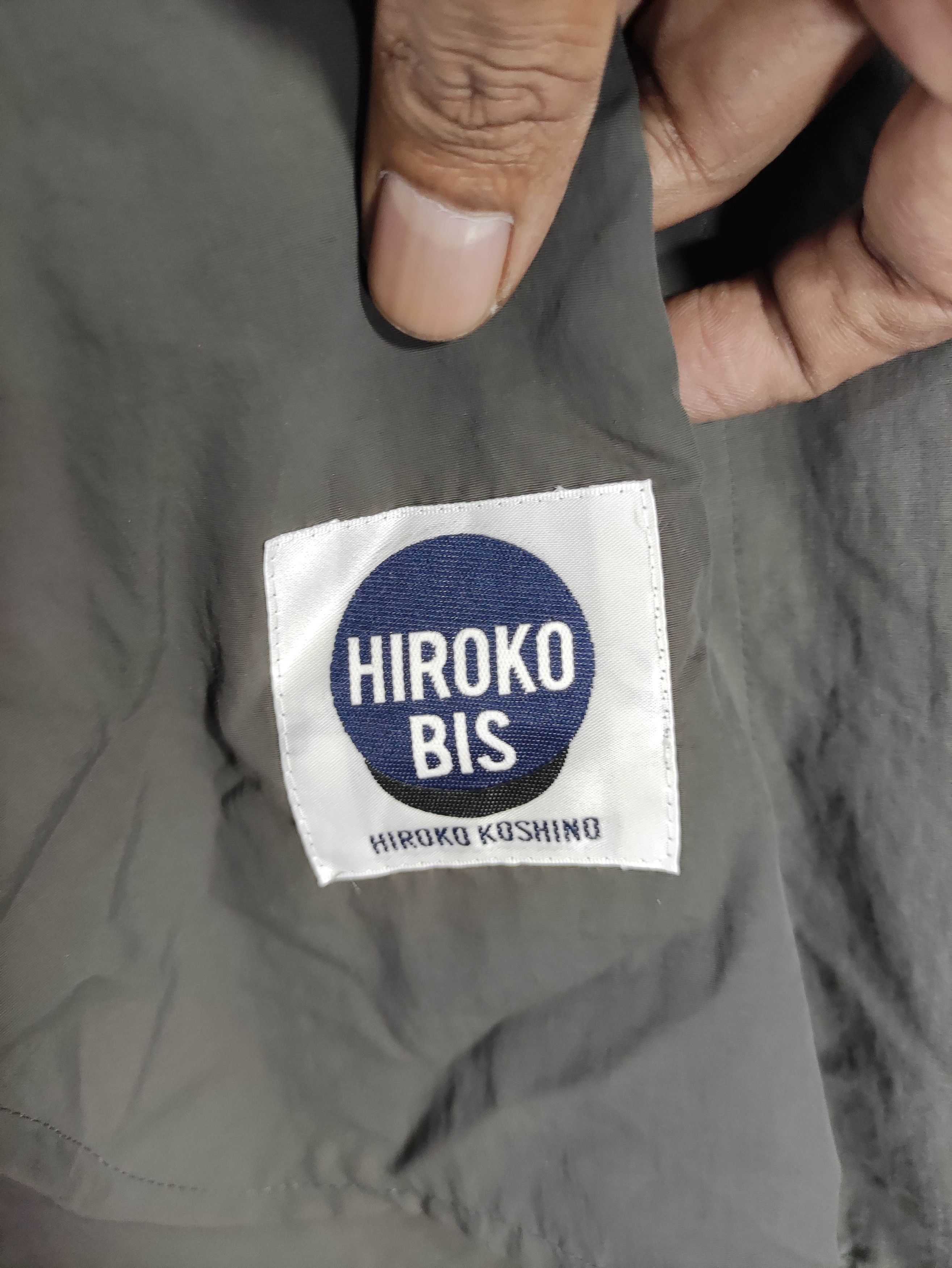 Hiroko Koshino Homme Vintage Hiroko Bis Pullover Hoodie Nylon Jacket Over Size Size 4XL / US 24-26 - 7 Thumbnail