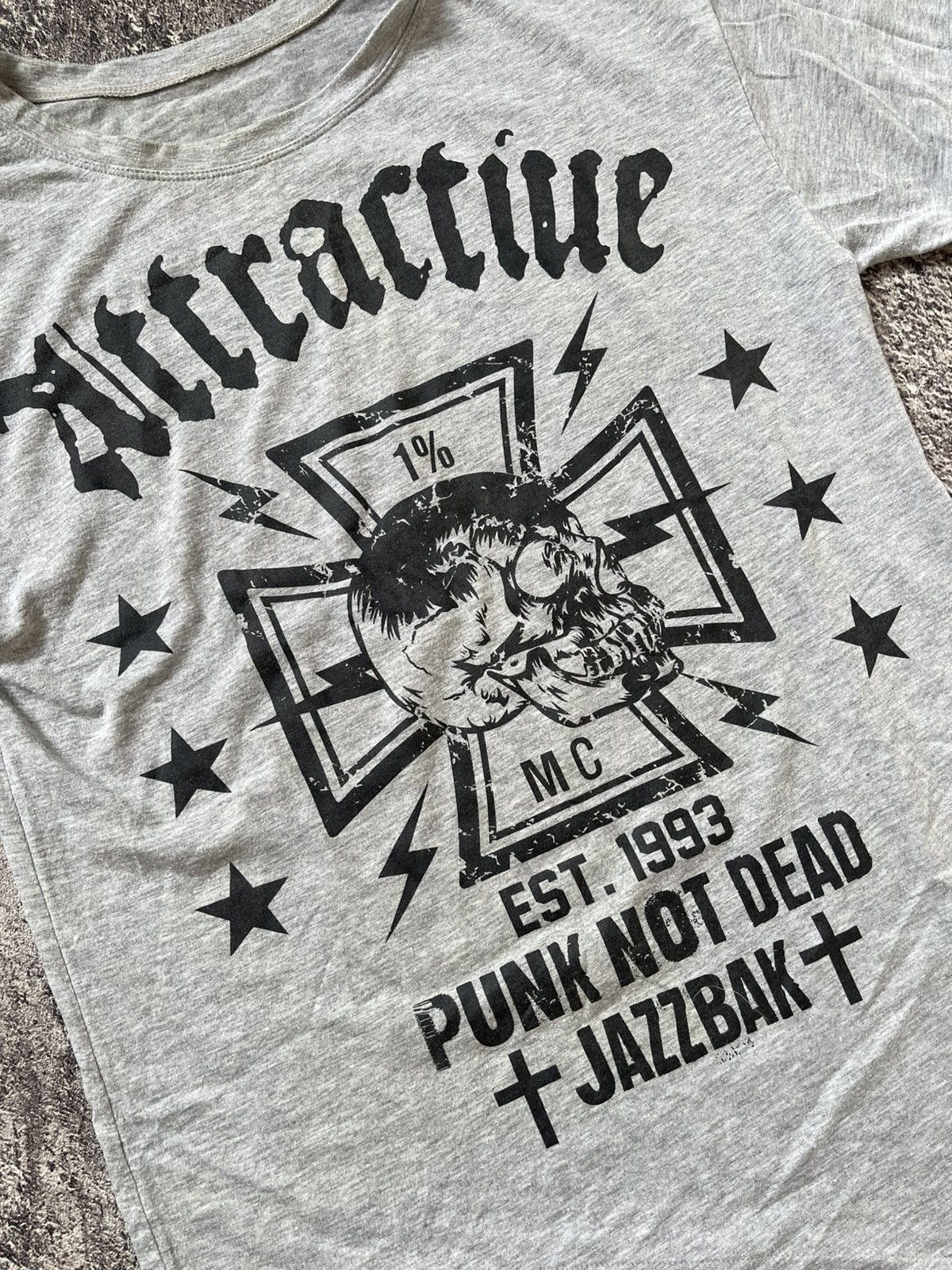 Japanese Brand Y2K Skull cross ifsixwasnine punk style Size US M / EU 48-50 / 2 - 3 Thumbnail