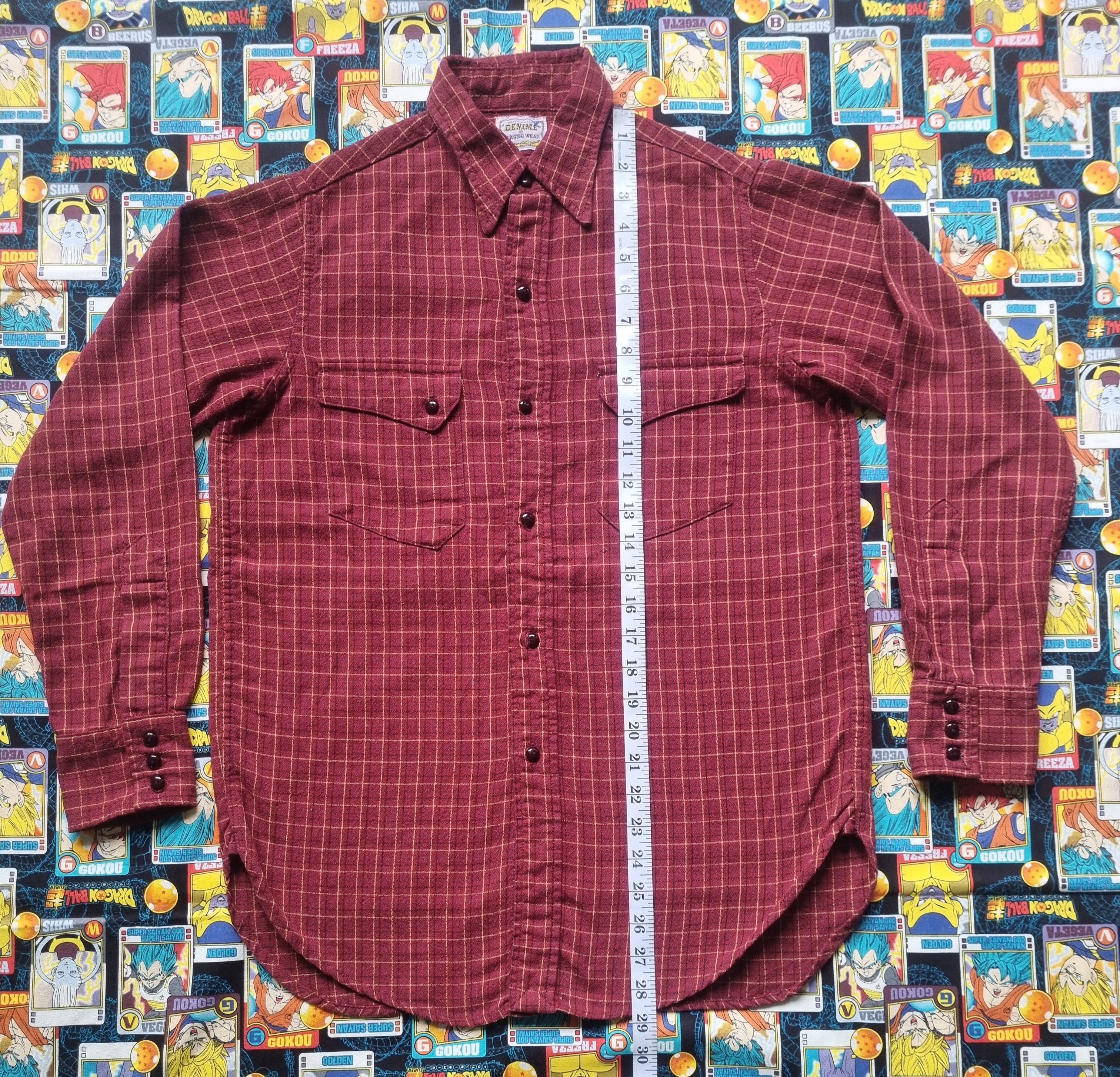 Denime Denime Classic Wear Button Up Shirt Size US M / EU 48-50 / 2 - 4 Thumbnail