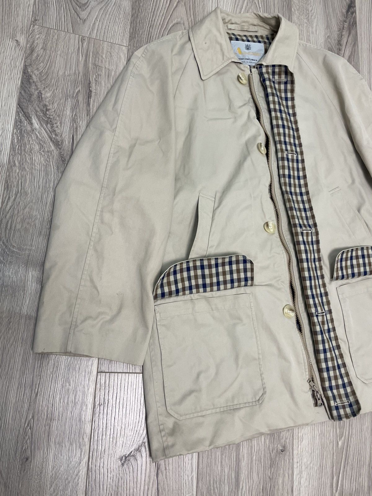 Aquascutum × Vintage Aquascutum coat Size US XL / EU 56 / 4 - 5 Thumbnail