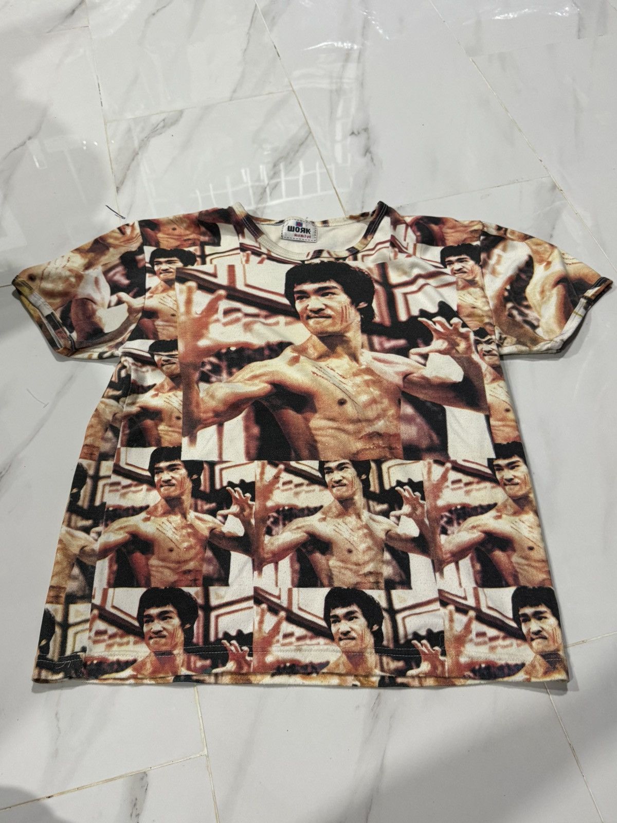 Vintage Vintage bruce lee fullprint Size US M / EU 48-50 / 2 - 1 Thumbnail