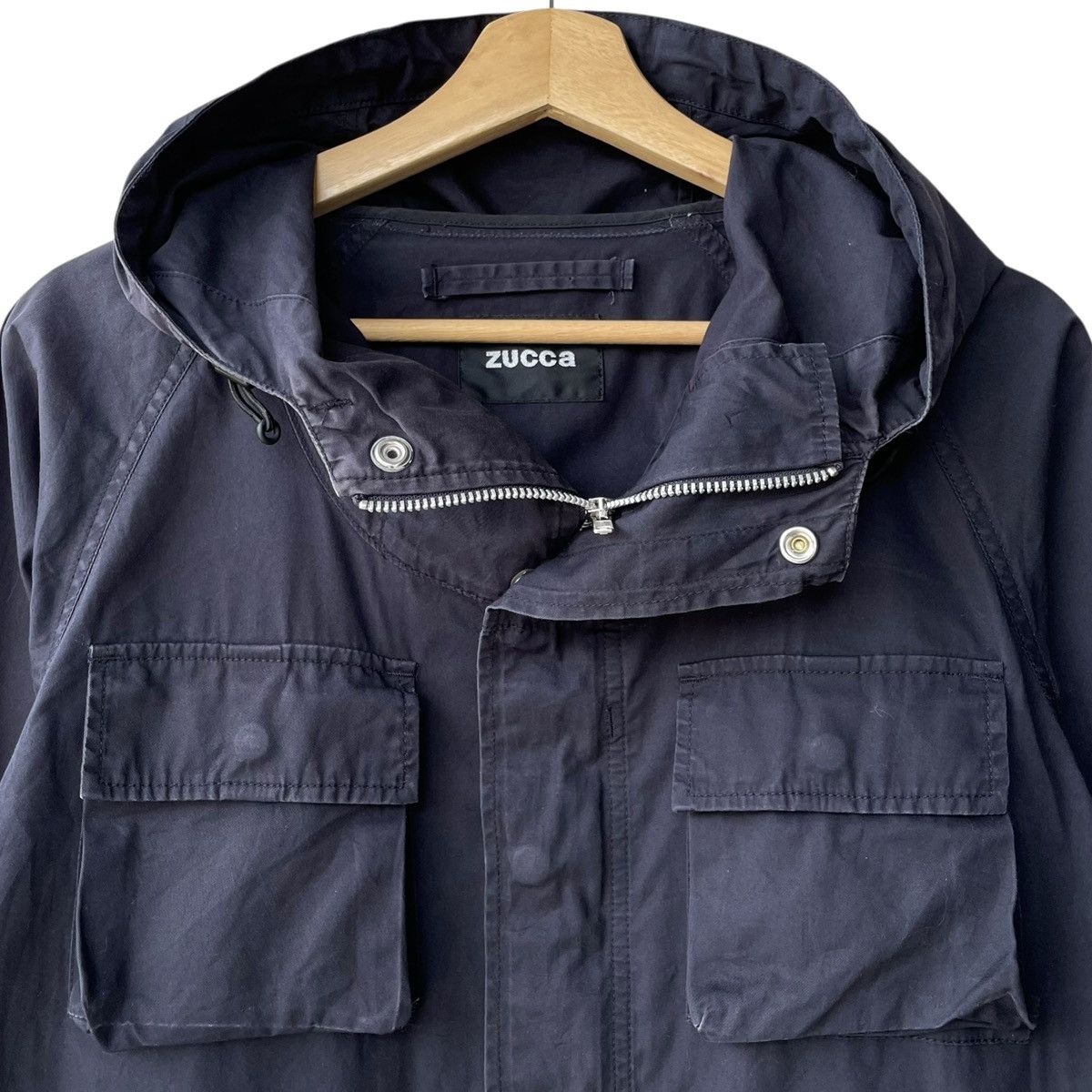 Zucca Zucca Cabane de Zucca Japan Military Hooded Parka Size US S / EU 44-46 / 1 - 3 Thumbnail