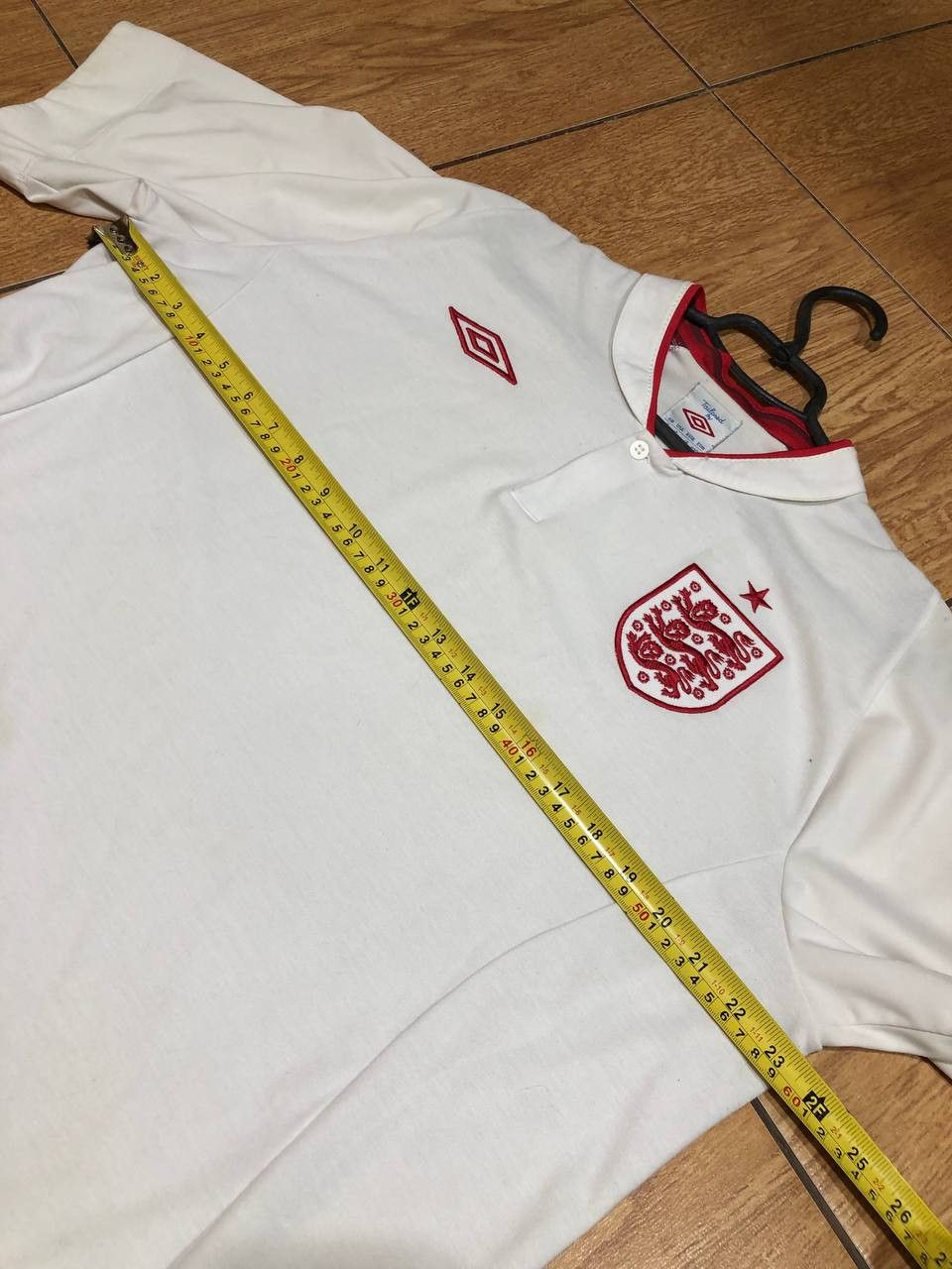 Umbro × Vintage England National Team Umbro Away Kit Soccer Jersey Size US XXL / EU 58 / 5 - 13 Thumbnail