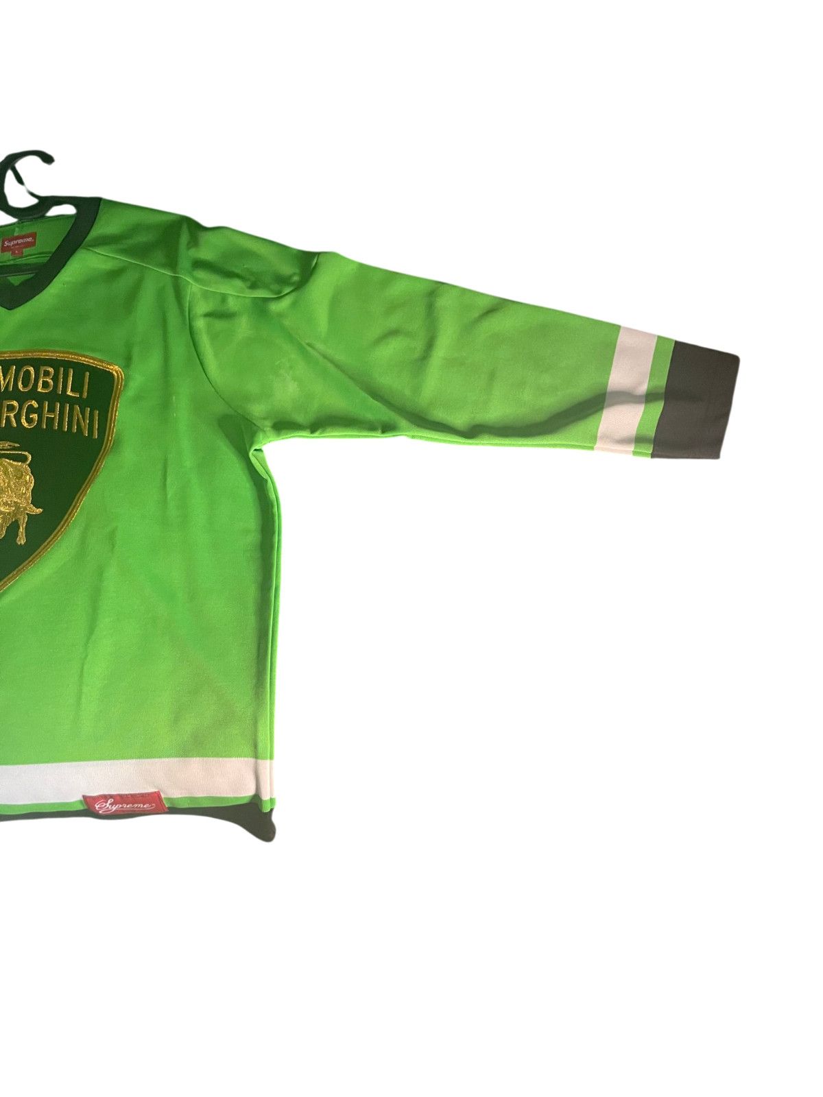 Supreme Supreme Lamborghini Hockey Jersey SS20 Lime Green Large Size US L / EU 52-54 / 3 - 9 Thumbnail