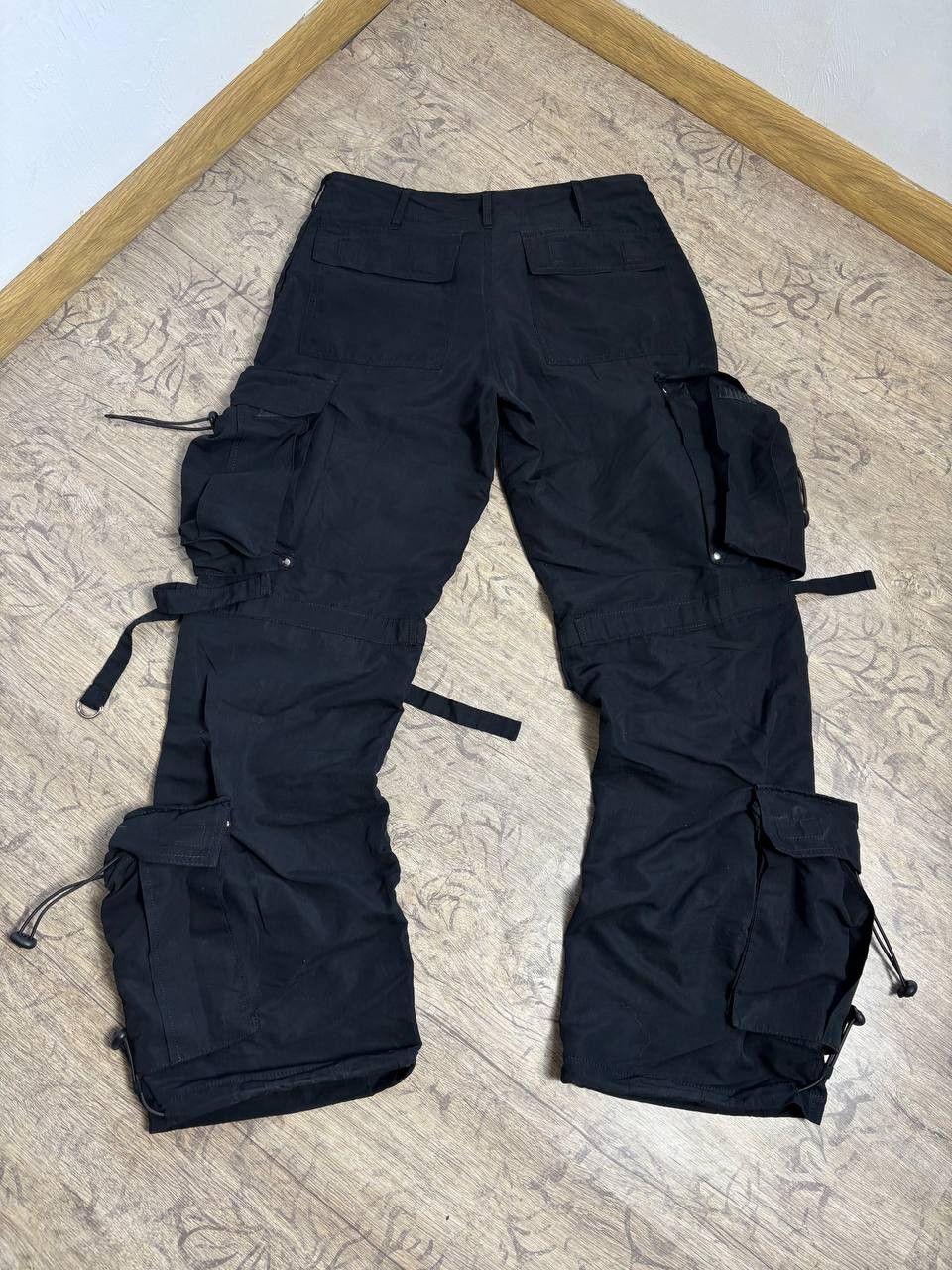 Hysteric Glamour VTG Japanese Multipocket Bondage Cargo Y2K Crazy Pants Size US 29 - 3 Thumbnail