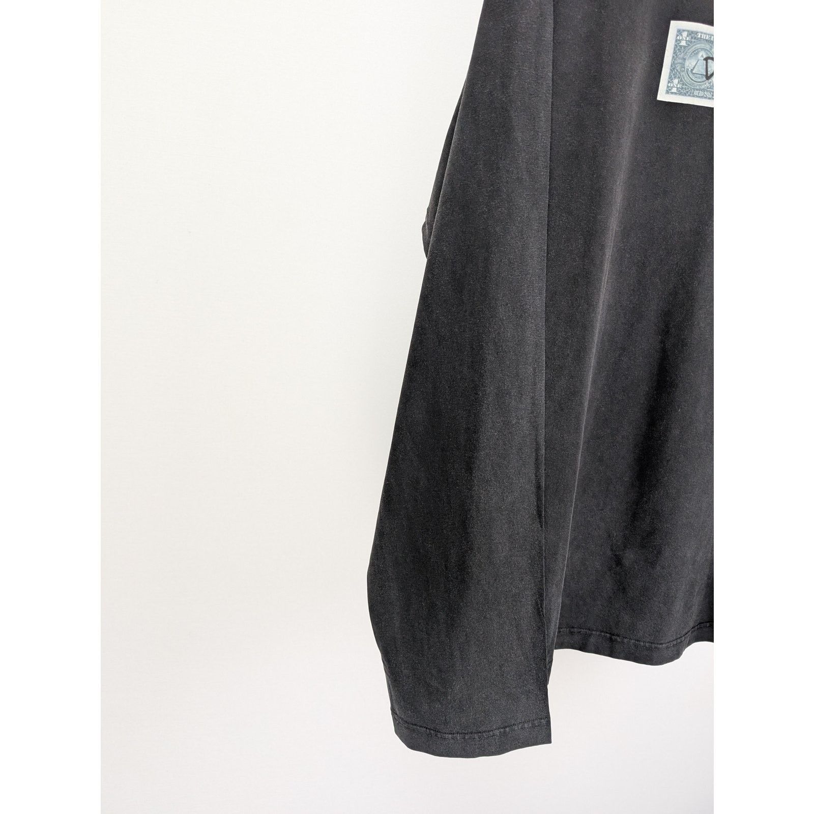 Vetements o1rshd1 Dollar Bill Long sleeve S T-Shirt in Black Size US L / EU 52-54 / 3 - 6 Thumbnail