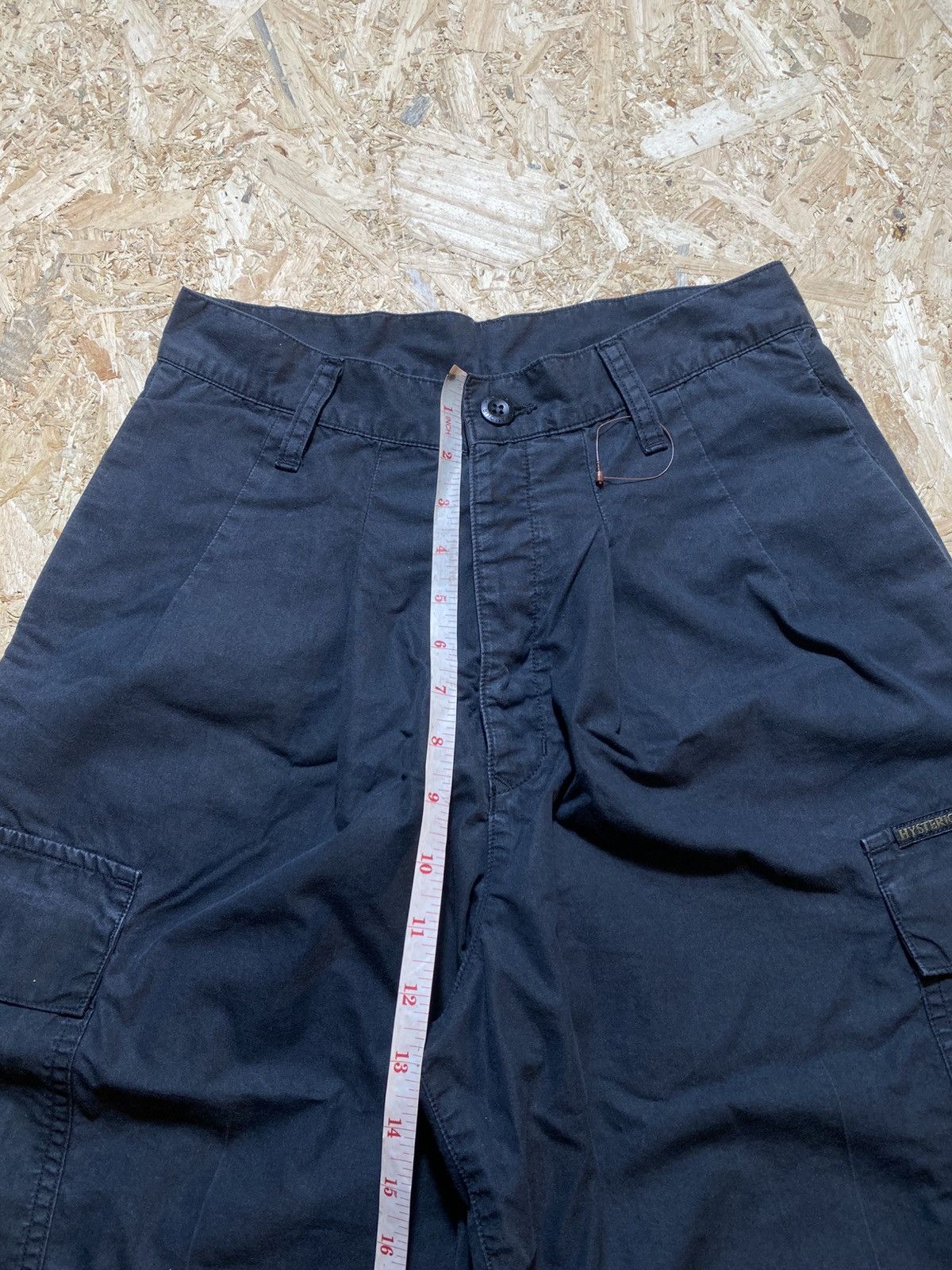 Hysteric Glamour Hysteric Glamour Wide Leg Cropped Cargo Pants Size US 28 / EU 44 - 14 Thumbnail