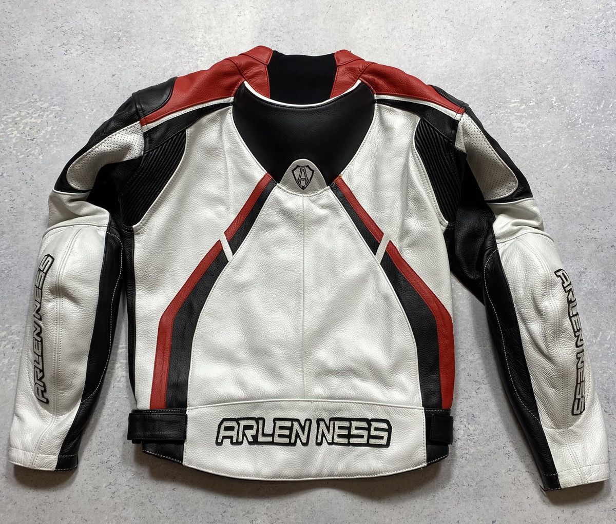 Leather Men's motorcycle leather jacket Arlen Ness Edge Size US L / EU 52-54 / 3 - 9 Thumbnail