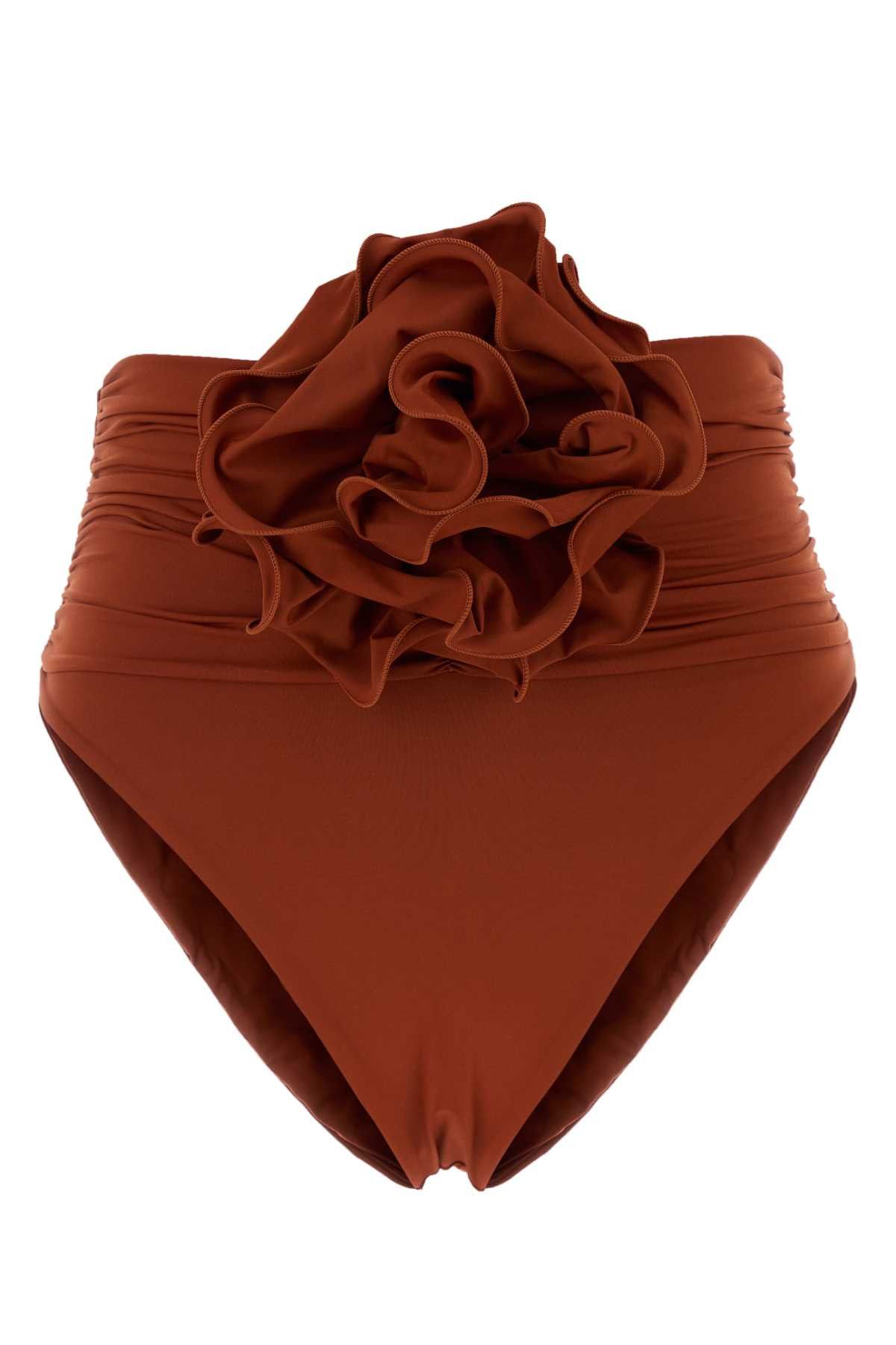 Magda Butrym Brick Stretch Nylon Bikini Bottom Size M / US 6-8 / IT 42-44 - 1 Thumbnail