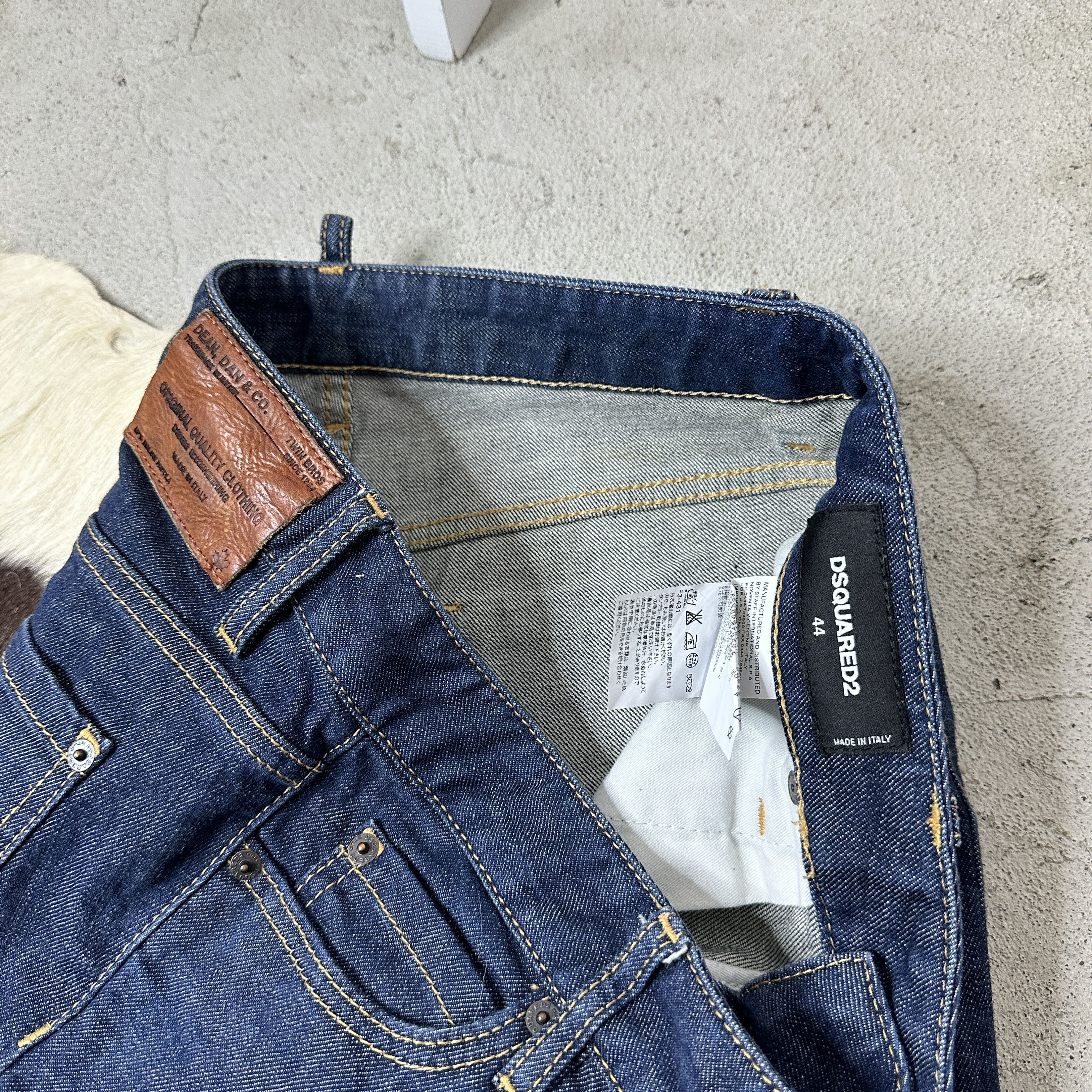 Dsquared2 × Vintage Women's Jeans Dsquared2 Size 27" / US 4 / IT 40 - 3 Thumbnail