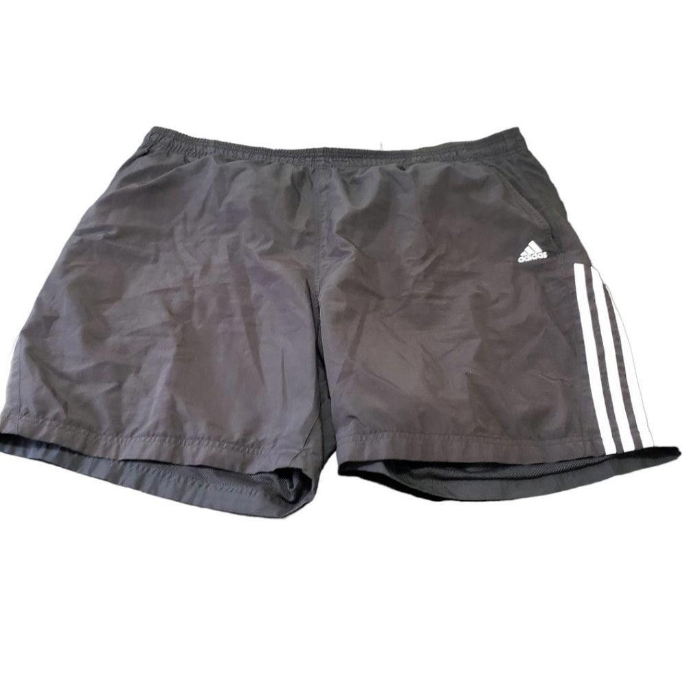Adidas CT236a MEN'S ADIDAS BLACK & WHITE ATHLETIC SHORTS 2XL Size US 40 / EU 56 - 1 Thumbnail