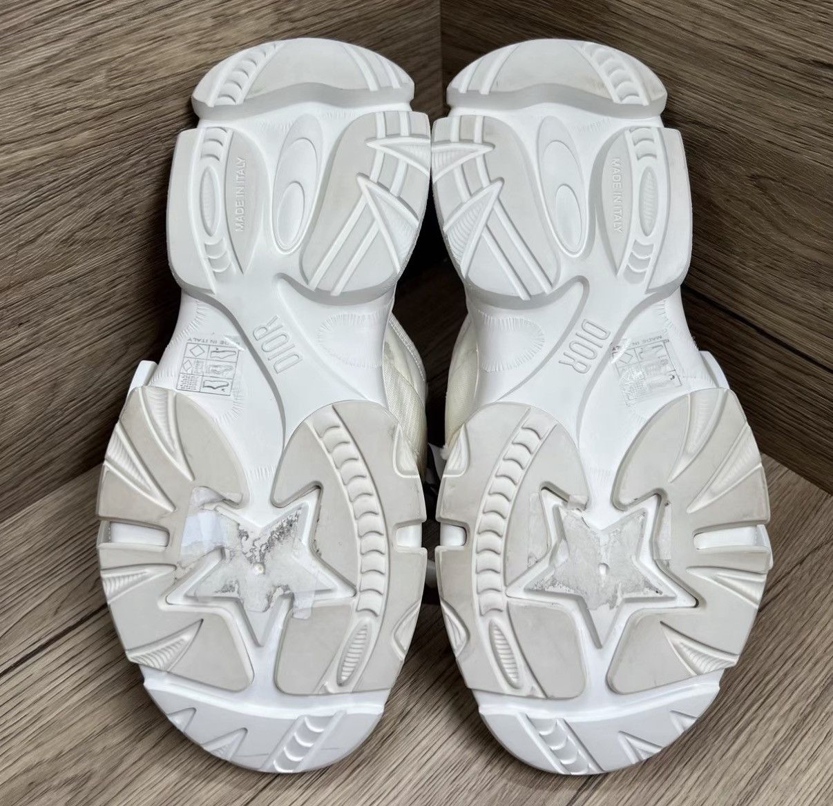 Dior Dior D-Wander White Velcro Slippers J41 Size US 7 / EU 40 - 5 Thumbnail