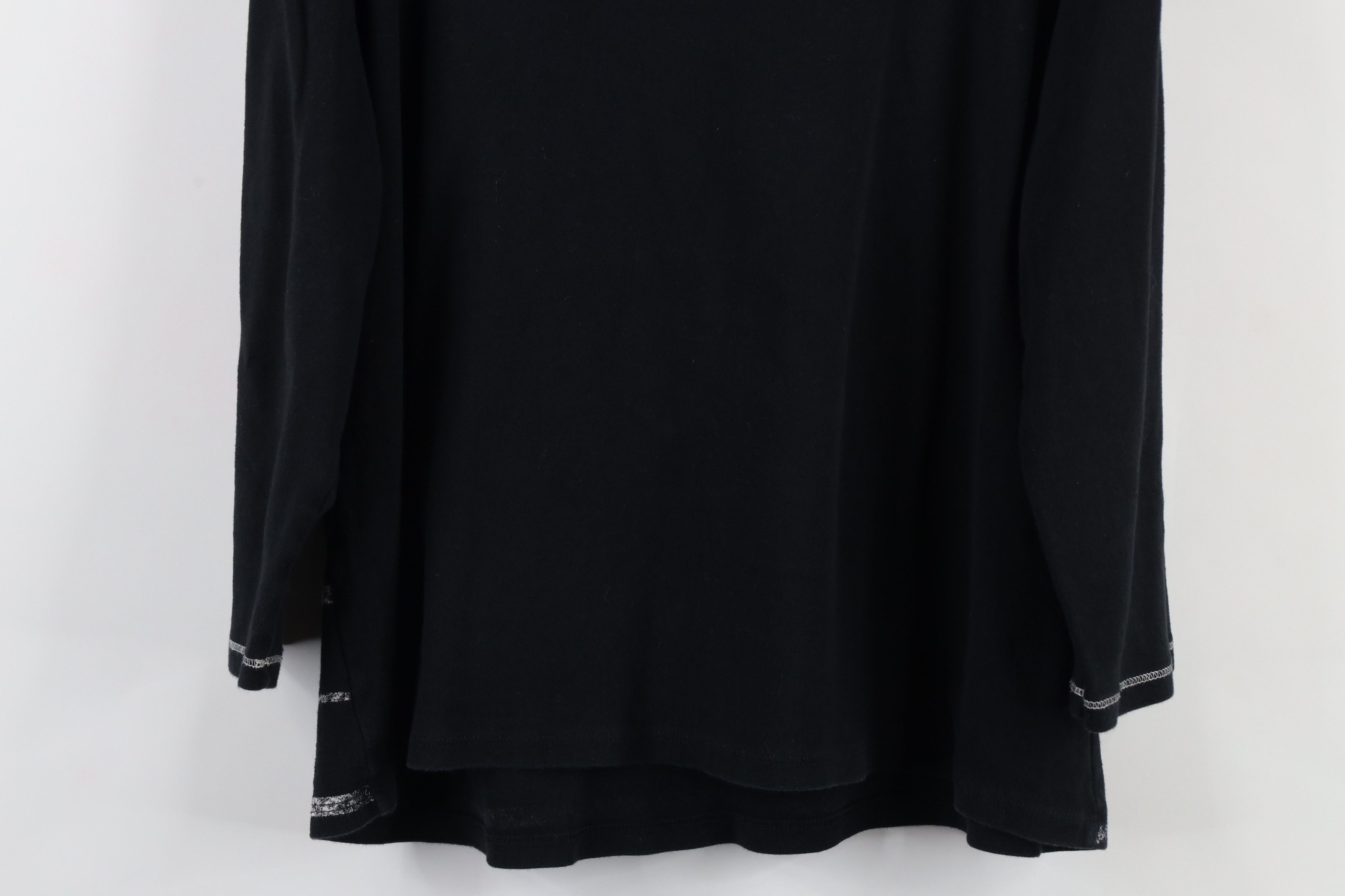 Vintage Vintage 90s Streetwear Striped Flower 3/4 Sleeve T-Shirt USA Size XL / US 12-14 / IT 48-50 - 9 Thumbnail