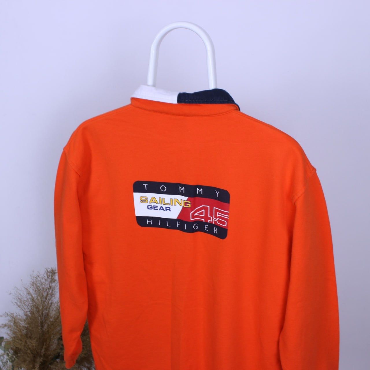 Tommy Hilfiger Vintage Tommy Hilfiger Sweatshirt 1/4 Zip Size US L / EU 52-54 / 3 - 4 Thumbnail