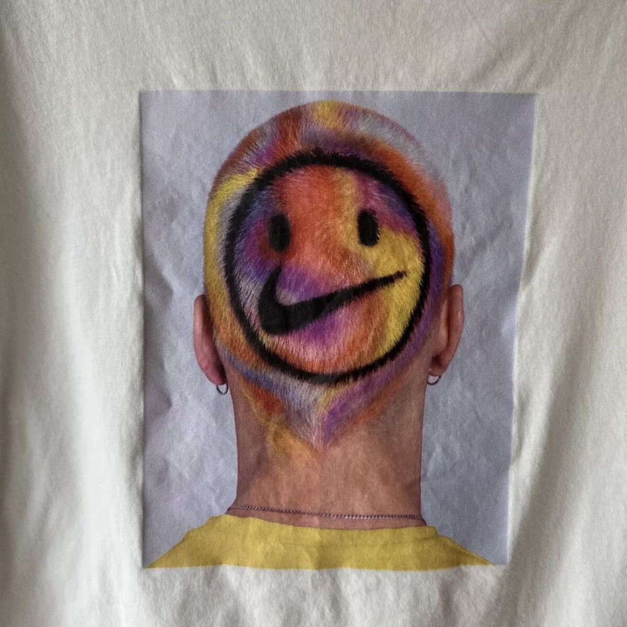 J Balvin × Nike Nike J Balvin Sportswear Graphic Shirt Have A Day Smile Med Size US M / EU 48-50 / 2 - 2 Thumbnail