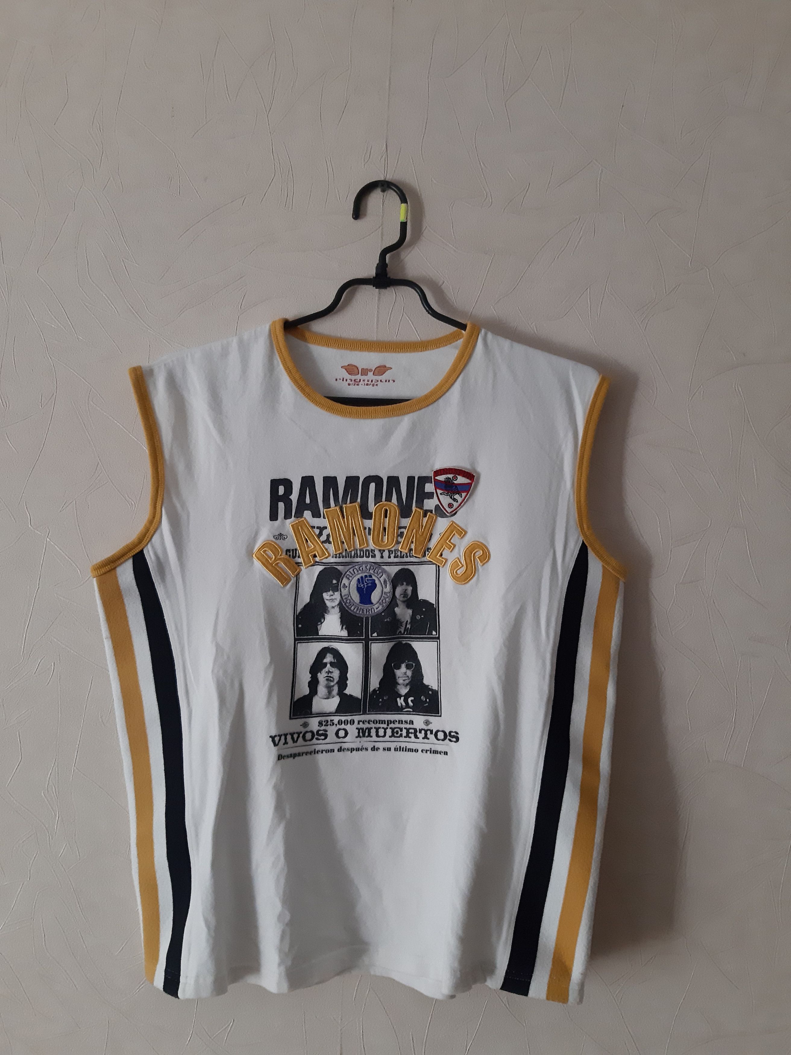 Vintage Vintage RAMONES 04 LEGENDS jersey Size US M / EU 48-50 / 2 - 1 Thumbnail