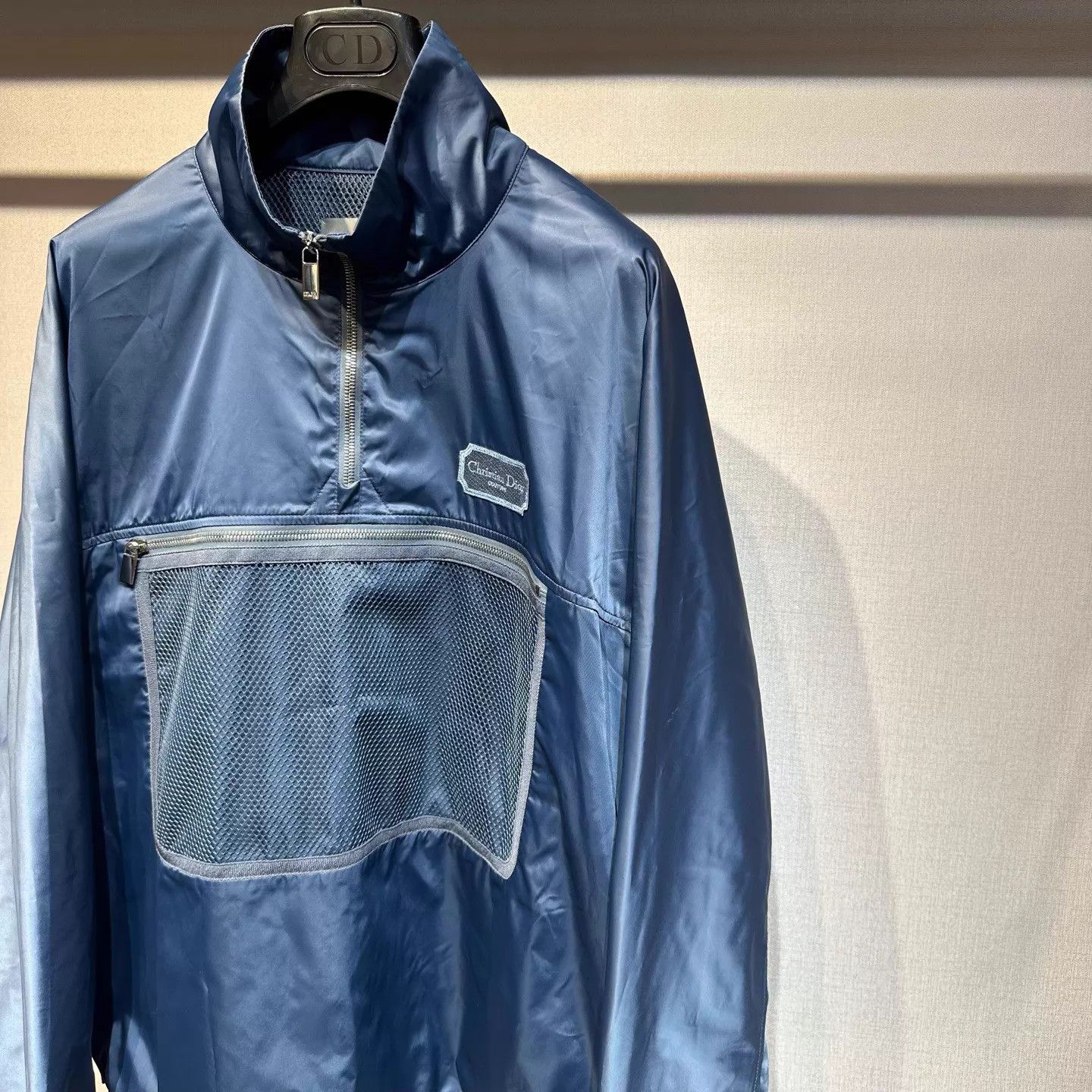 Dior Dior Blue Windbreaker Jacket 48 New with Tags Size US M / EU 48-50 / 2 - 3 Thumbnail