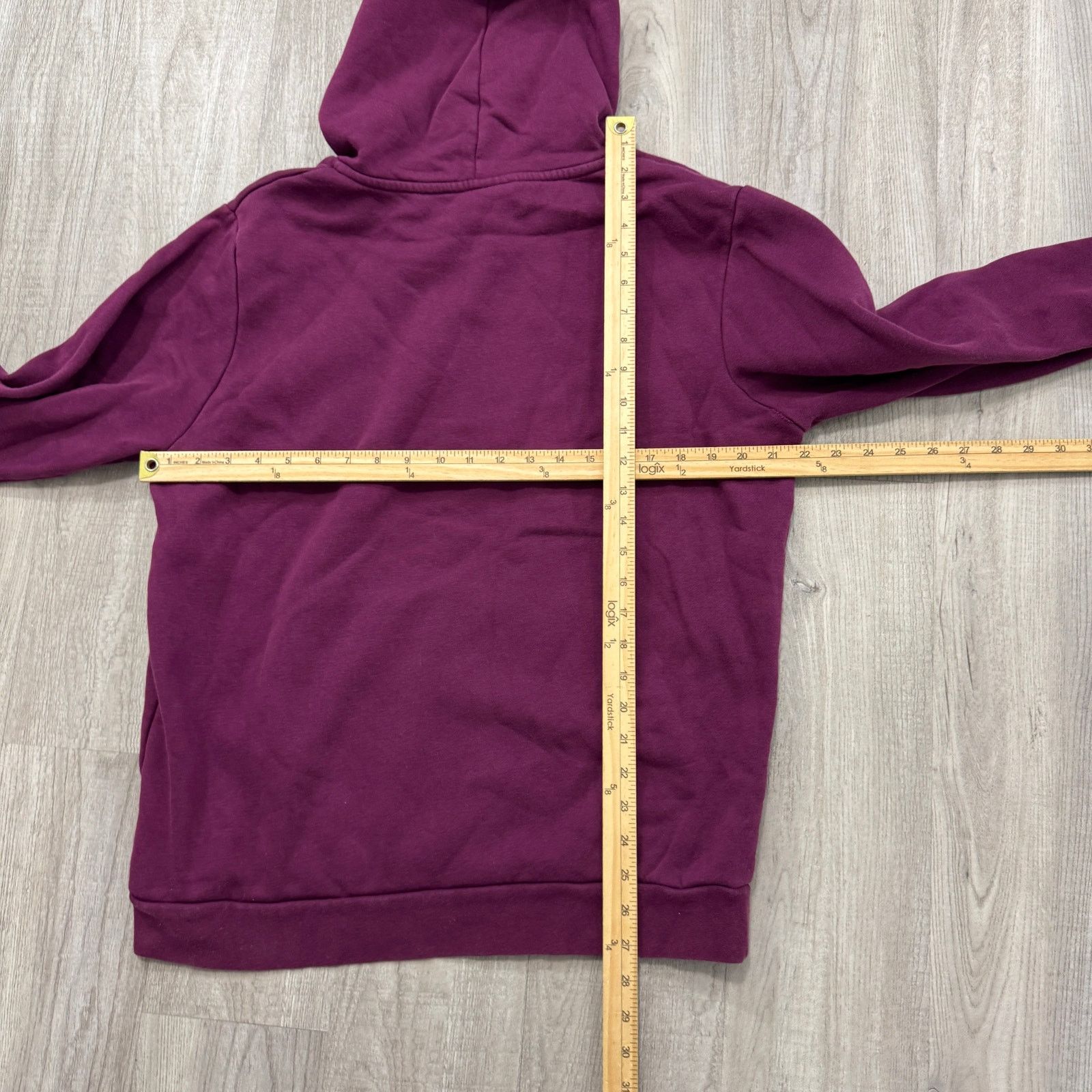 Jordan Brand Jordan Flight Fleece Hoodie Men's Large Purple Sweatshirt Size US L / EU 52-54 / 3 - 8 Thumbnail