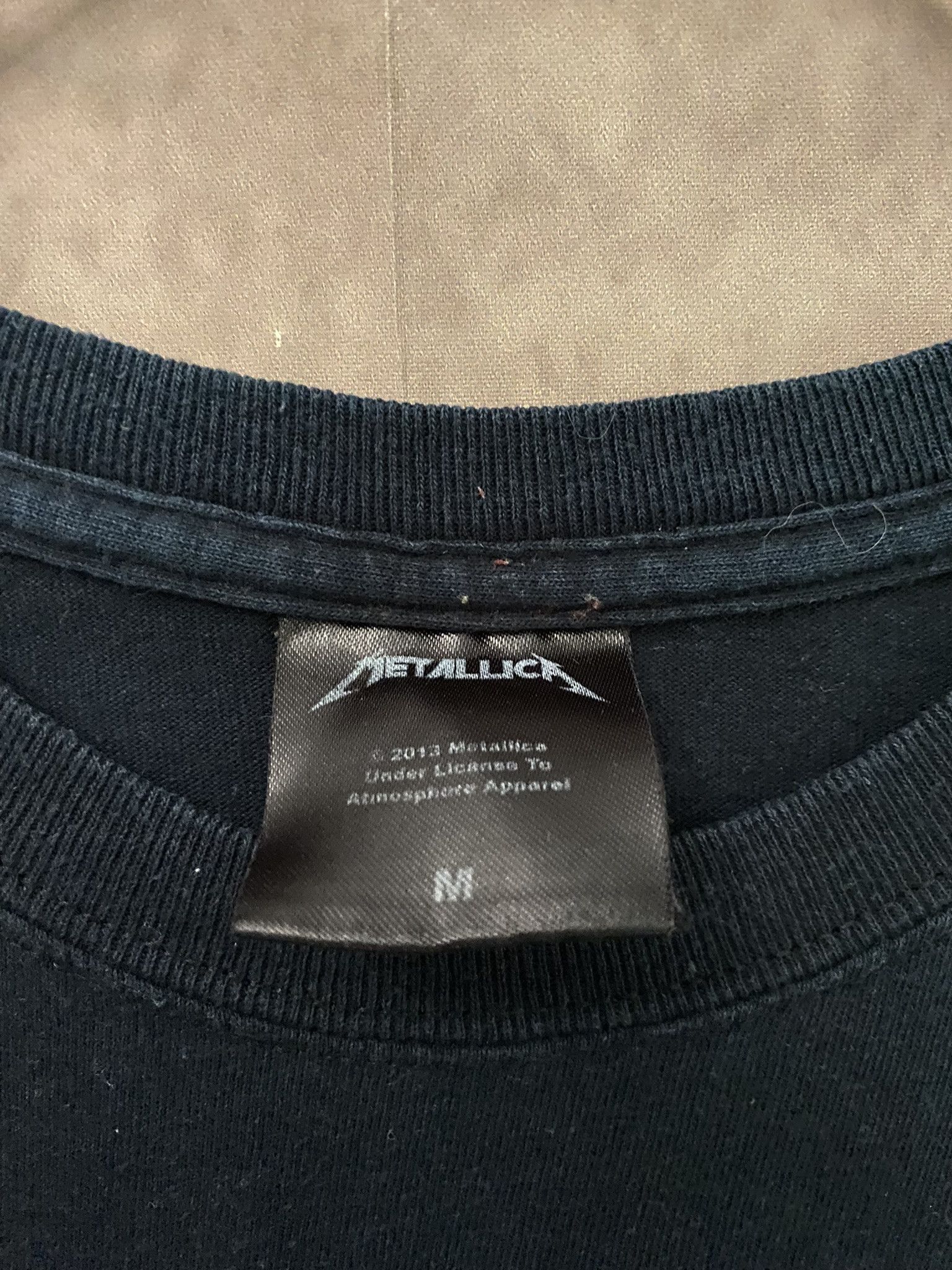 Band Tees × Metallica Metallica 2013 Rock T-Shirt Streetwear Size US M / EU 48-50 / 2 - 2 Thumbnail
