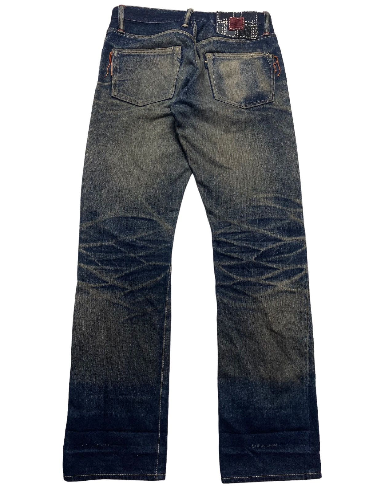 NBDN Nobrandedon Vintage NBDN - Mudwash Selvedge Denim Pants Size US 28 / EU 44 - 2 Thumbnail