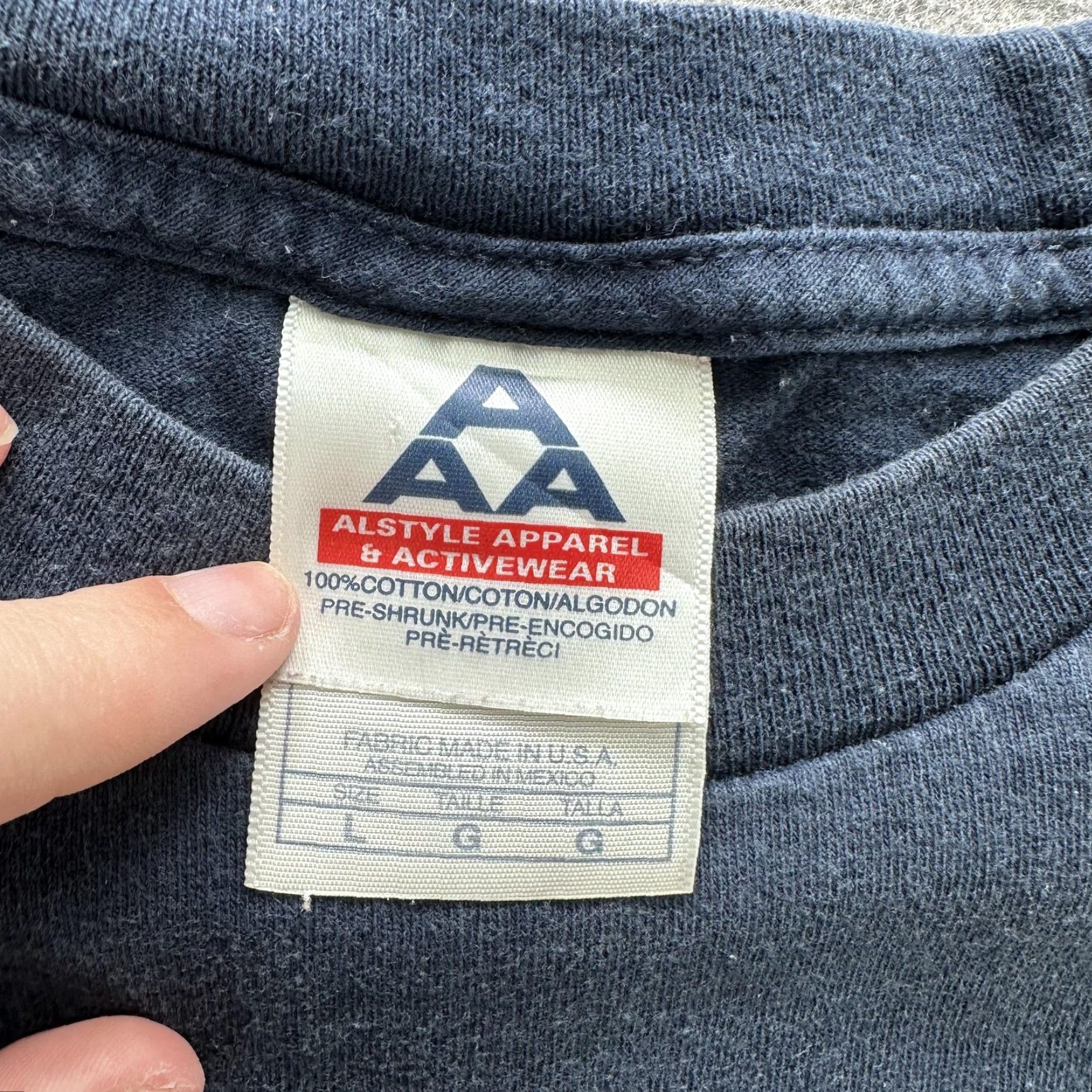 Vintage VINTAGE The Alamo Shirt Mens Large Blue San Antonio Texas Graphic Tee Souvenir Size US L / EU 52-54 / 3 - 3 Thumbnail