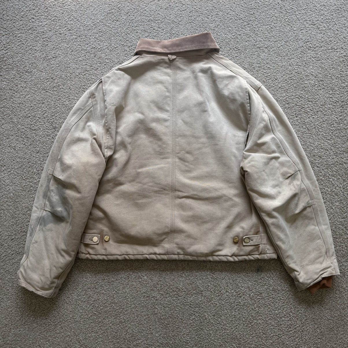 Carhartt 90s Faded JC02 Barn Jacket (Tan) Size US XL / EU 56 / 4 - 2 Thumbnail