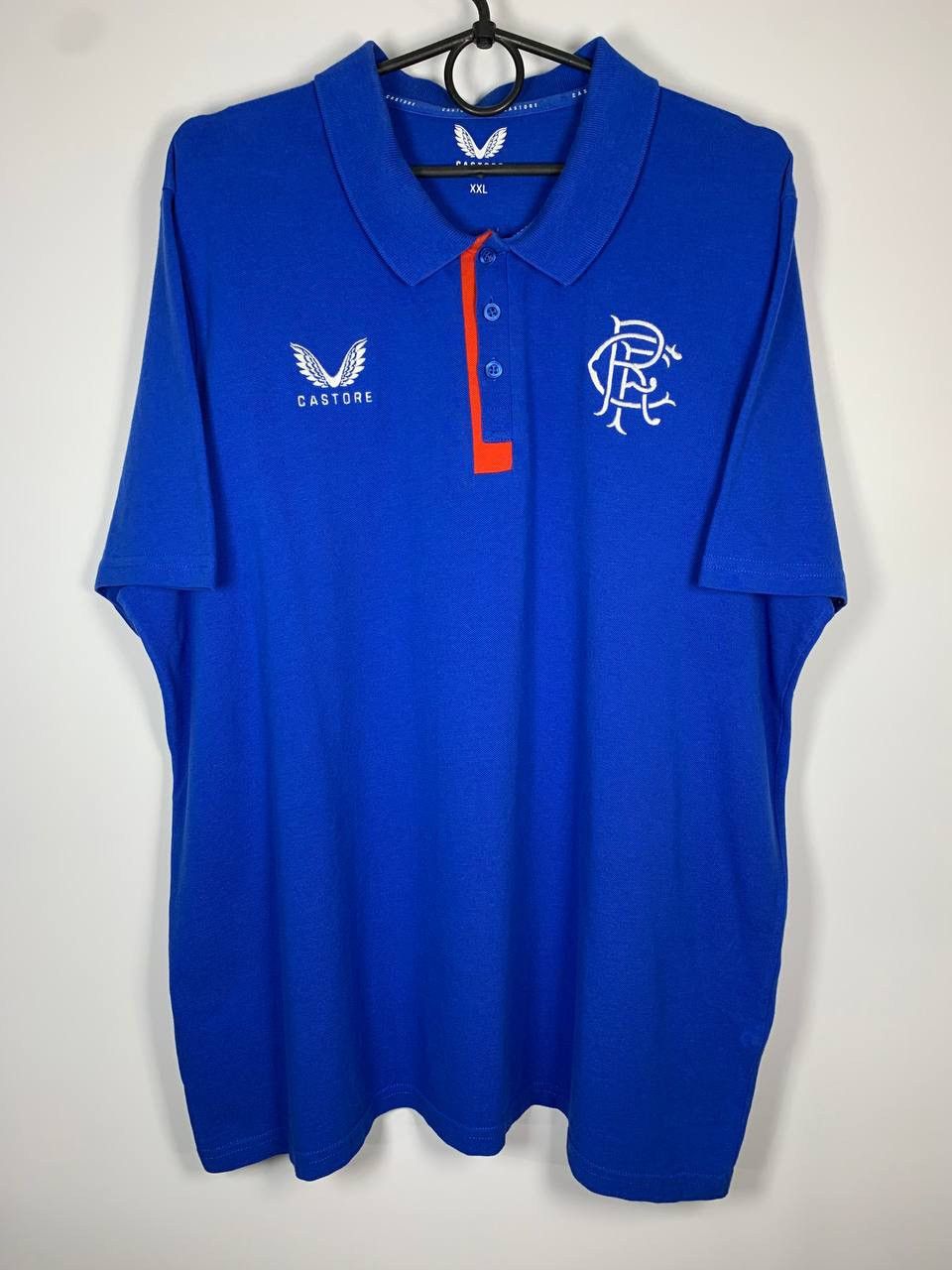 Castore Rangers Football Club Polo Shirt Blue Castore Men’s Fanwear Size US XXL / EU 58 / 5 - 1 Thumbnail