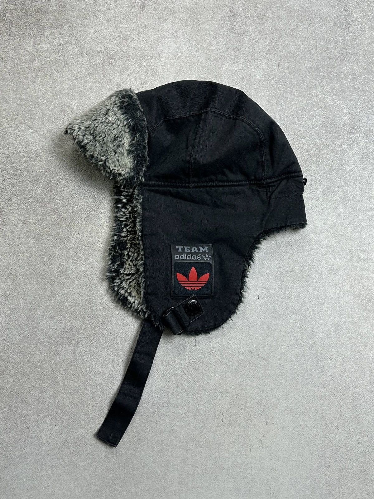 Adidas Vintage Adidas Trapper Y2K Fur Grunge Hat Mens Size ONE SIZE - 1 Thumbnail
