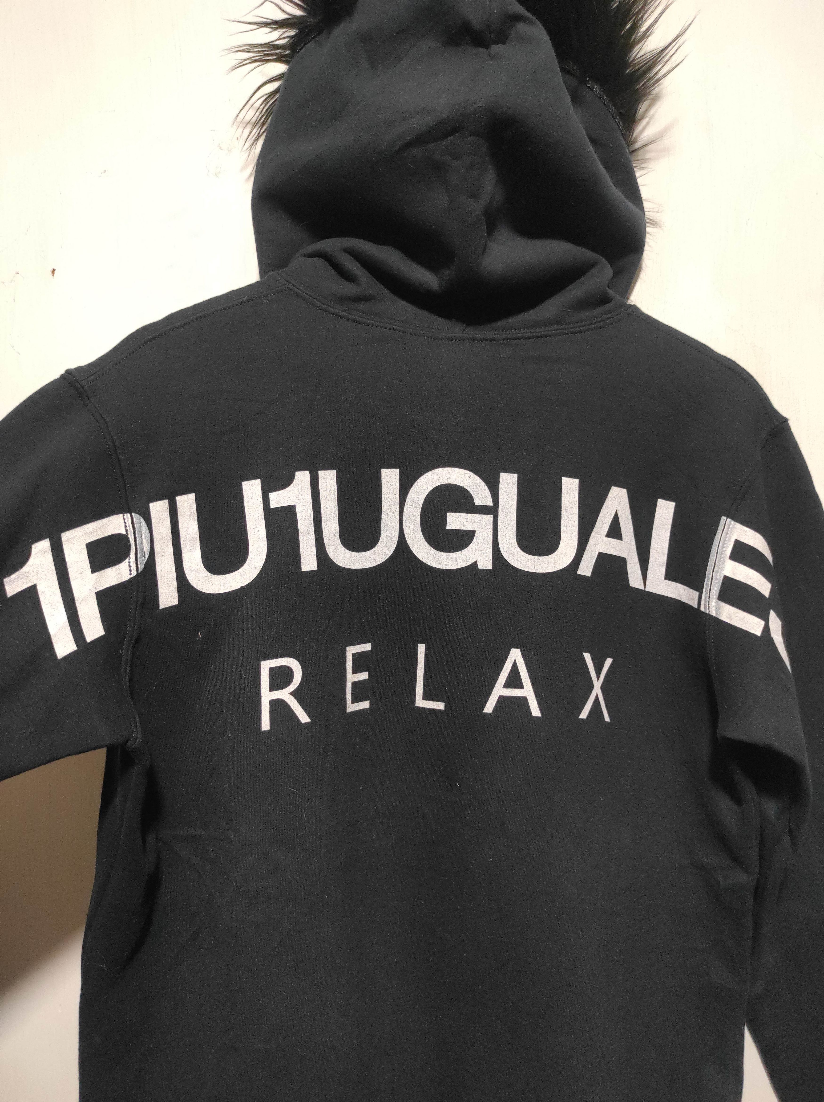 Japanese Brand 1PIU1UGUALE3 RELAX fur hoodie ifsix LGB style Size US M / EU 48-50 / 2 - 11 Thumbnail