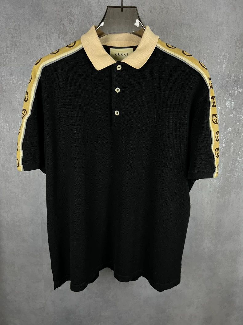 Gucci Gucci Size XXXL 3m arm logo short-sleeved polo 2503-Nextar Size US XXL / EU 58 / 5 - 1 Thumbnail