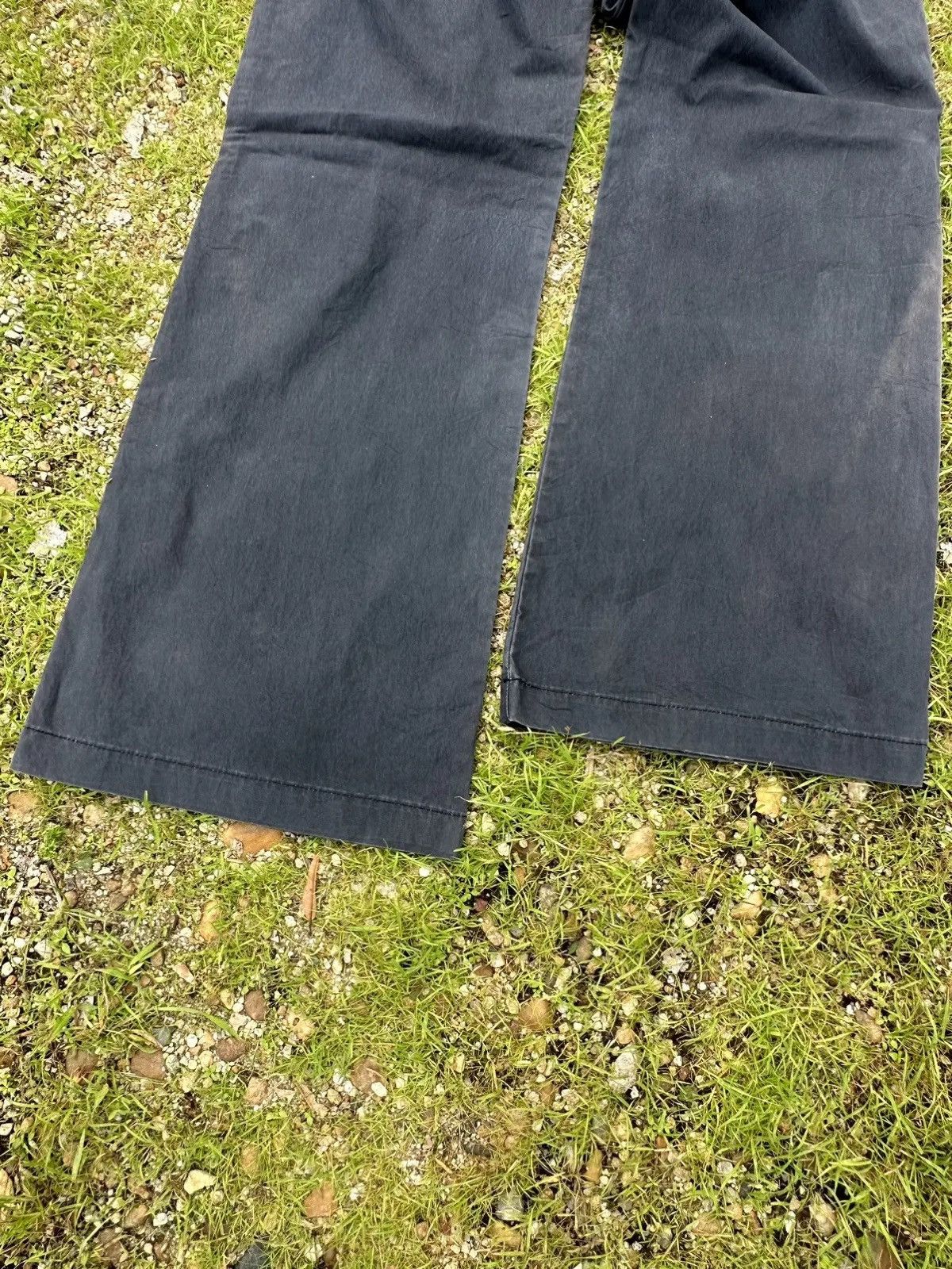 Beauty Beast RNA INC. TROUSERS BAGGY BLACK FADED WIDE LEGS PANTS Size US 29 - 10 Thumbnail
