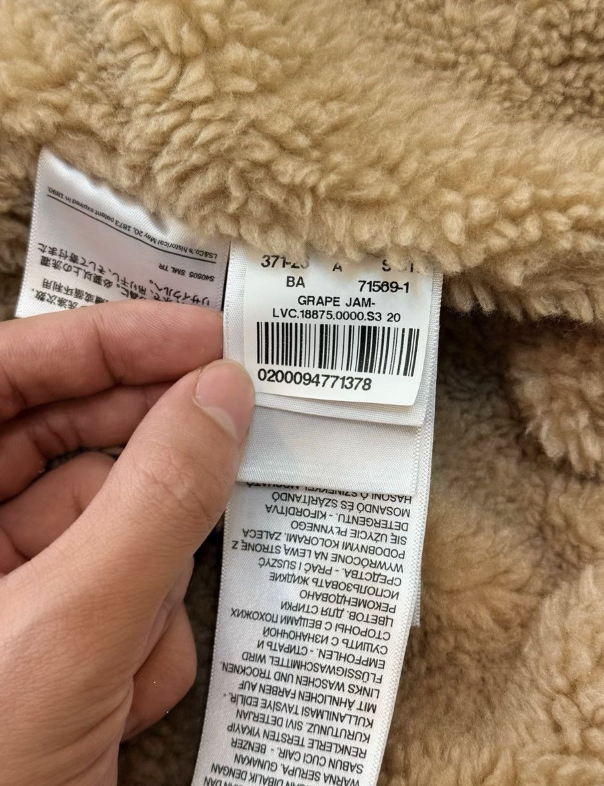 Levi's Levi's LVC Vintage Purple Sherpa-Lined Corduroy Jacket Size US S / EU 44-46 / 1 - 6 Thumbnail